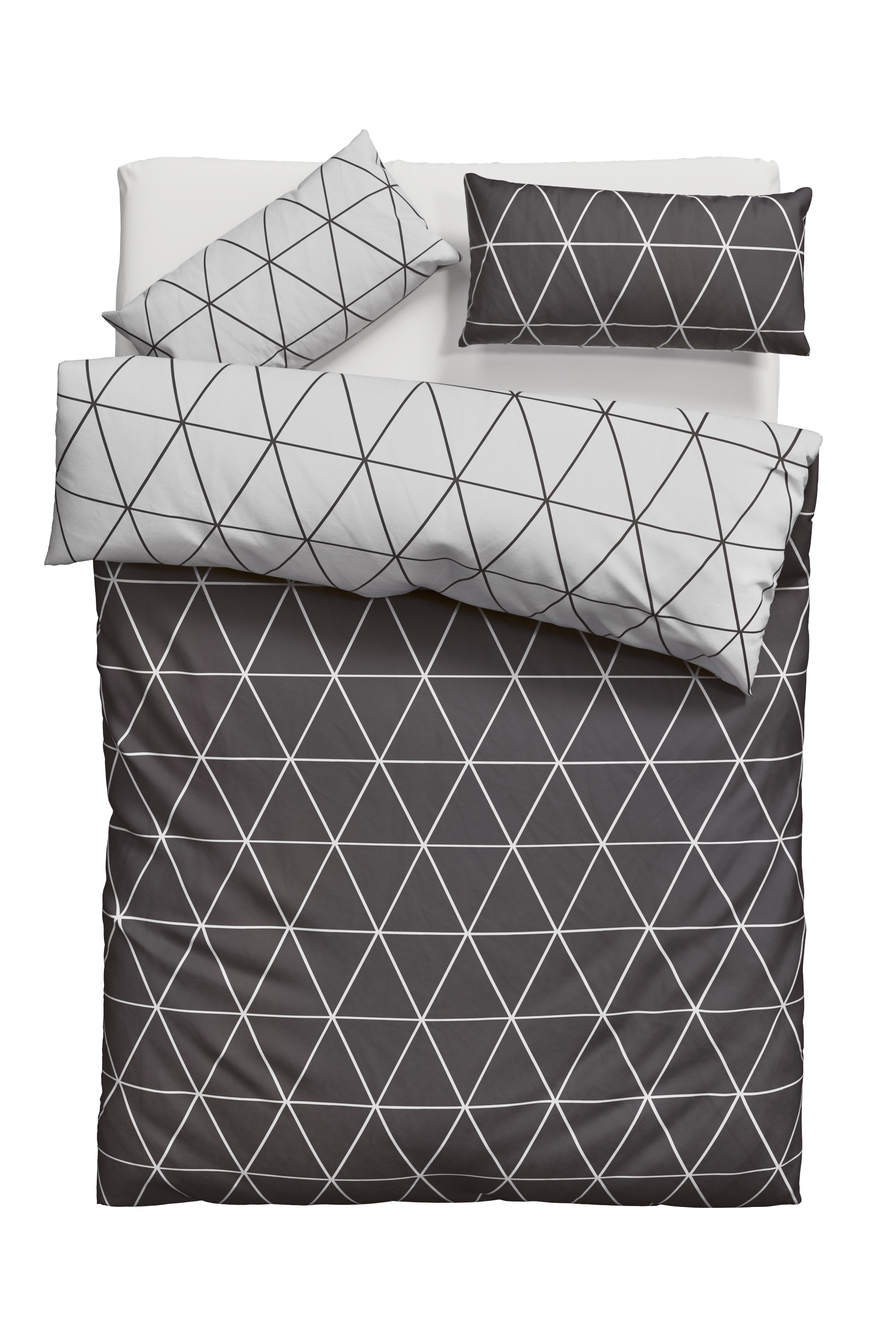 andas Bettwäsche »Balsby« 2 tlg. in Gr. 135x200 oder 155x220 cm, 100% Baumwolle