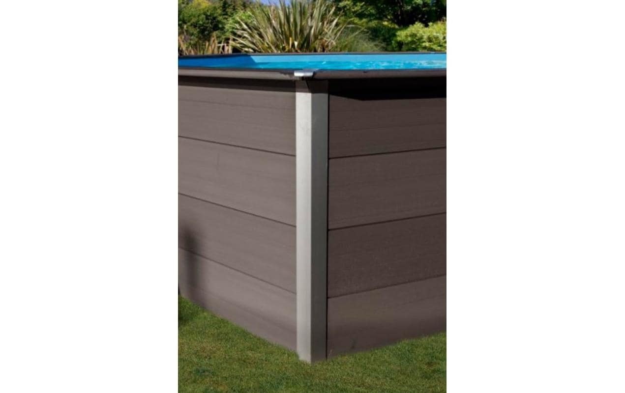 Gre Achtformpool »Avantgarde« 6-tlg., Composite Pool, ØxH: 410x124 cm