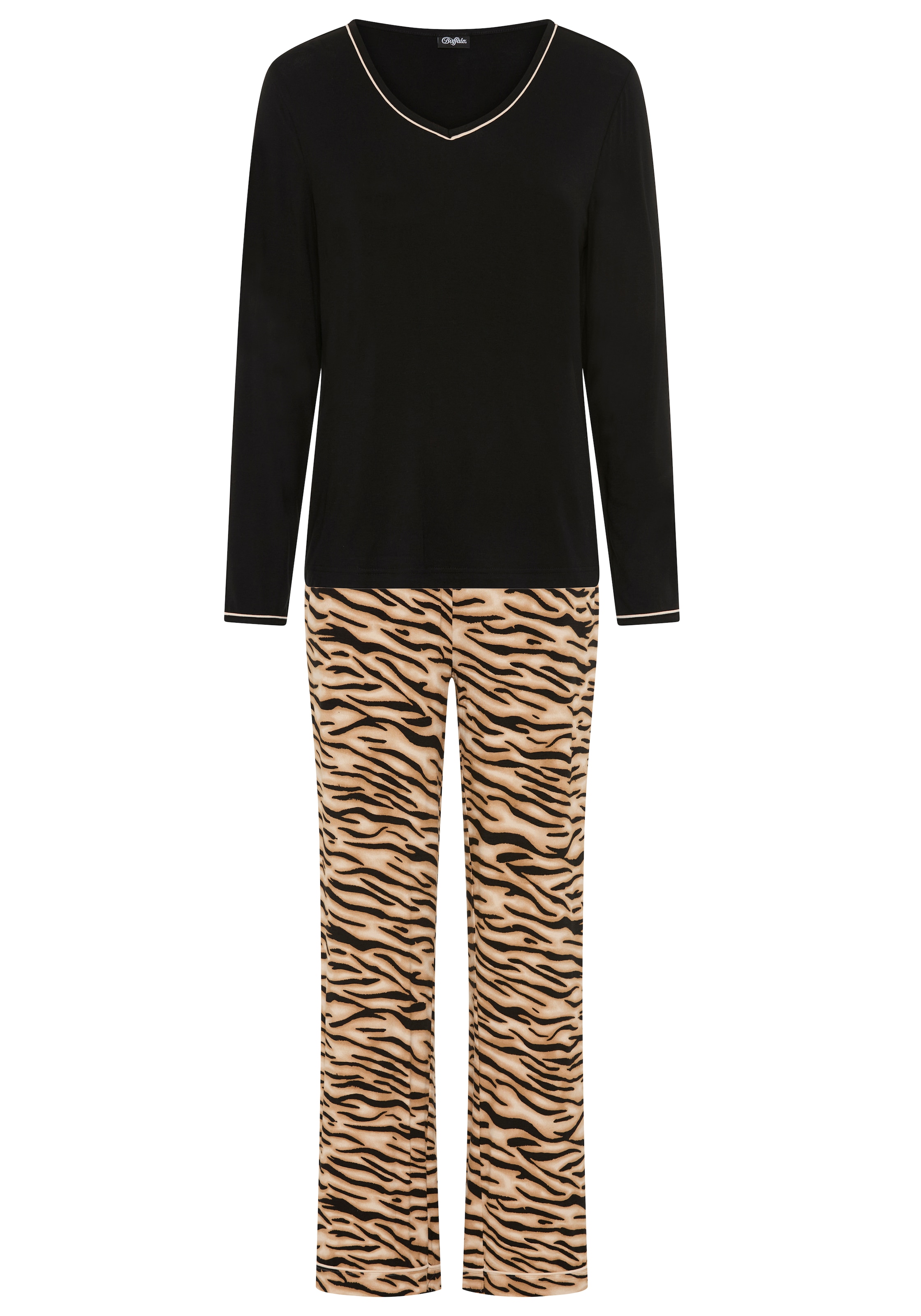 Buffalo Pyjama Ensemble, 2 mit tollem Animalprint