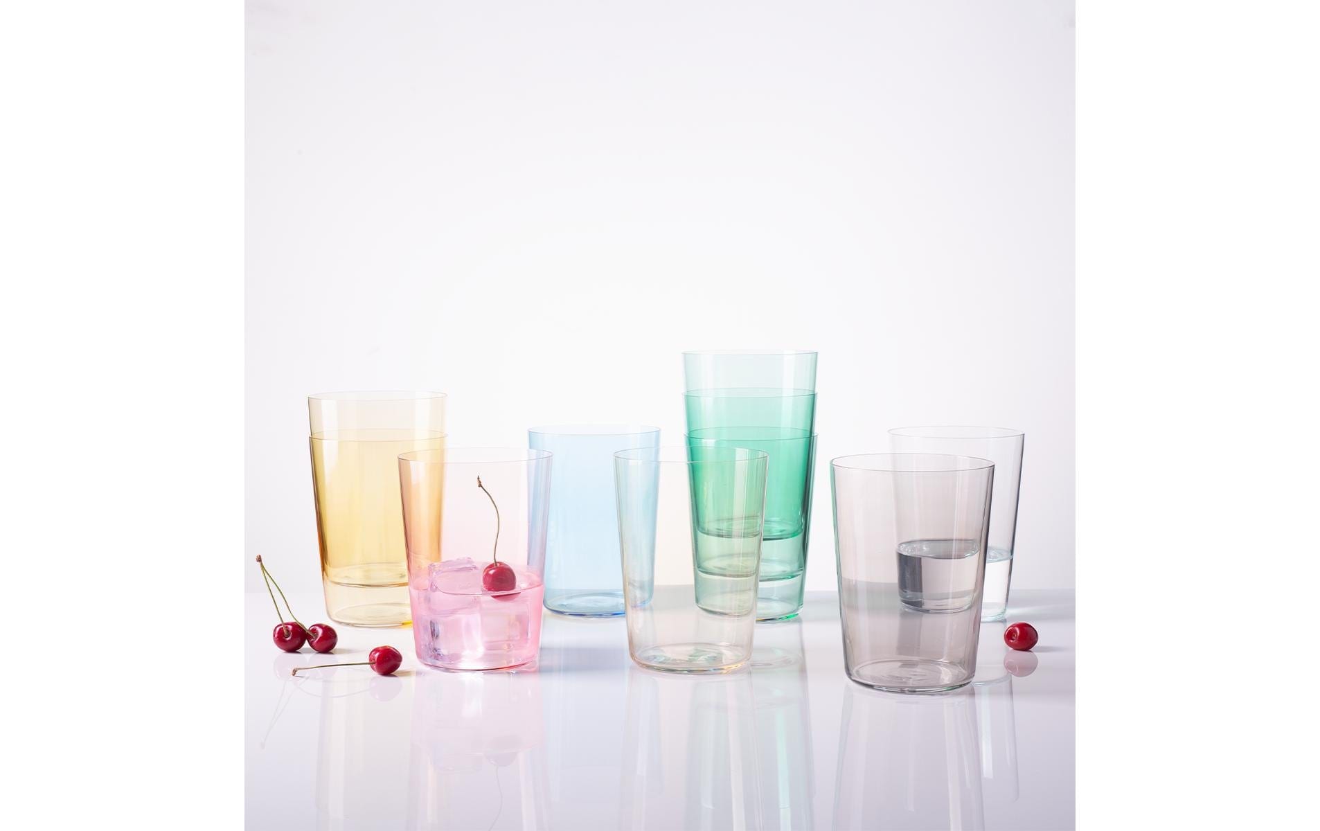   Verre à long drink »Lunasol 21st Century Color 6 Stück, 515 ml«