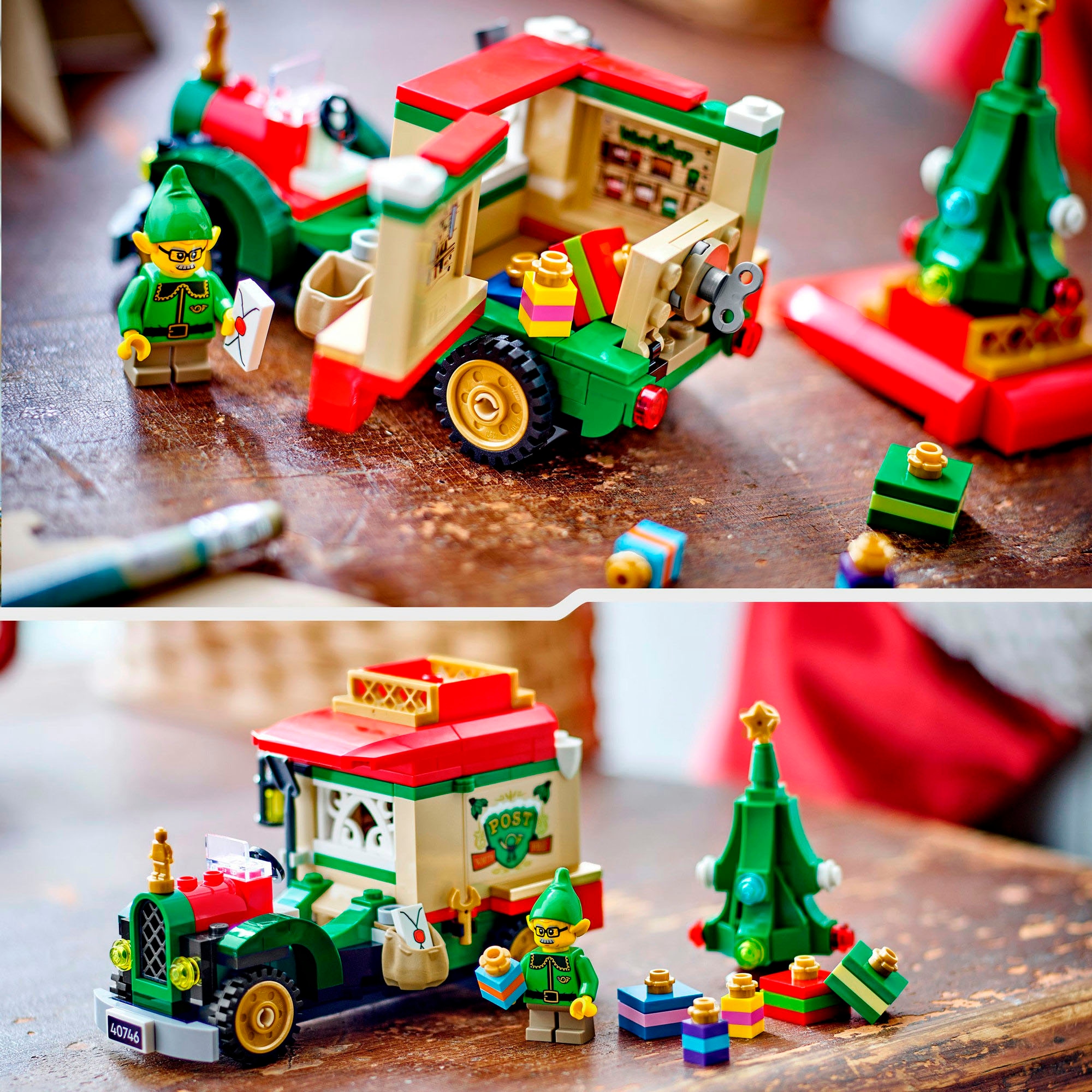 LEGO® Pions de construction »Lieferwagen des Weihnachtsmanns (40746), LEGO Iconic« Made in Europe
