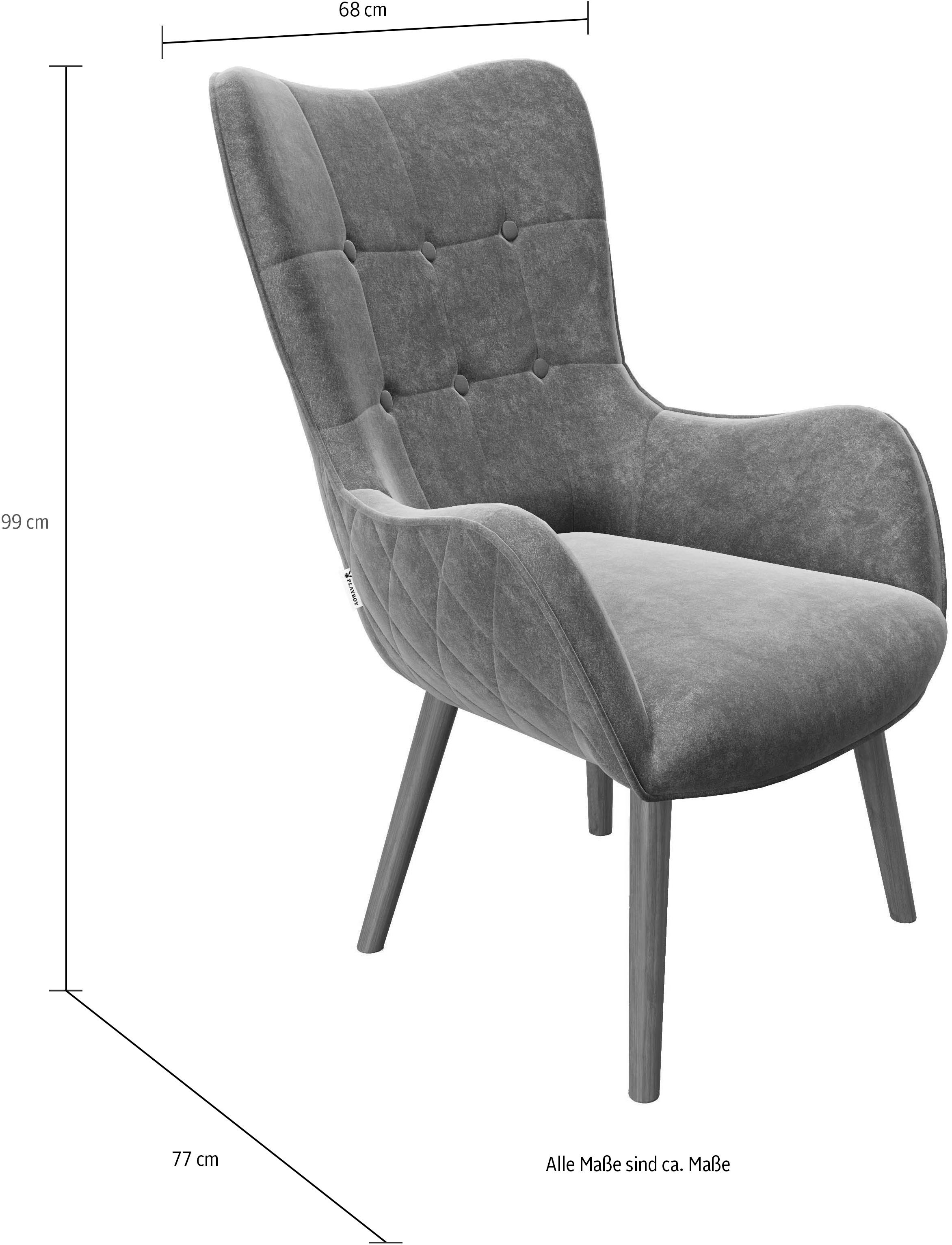 PLAYBOY Fauteuil à oreilles »BRIDGET«