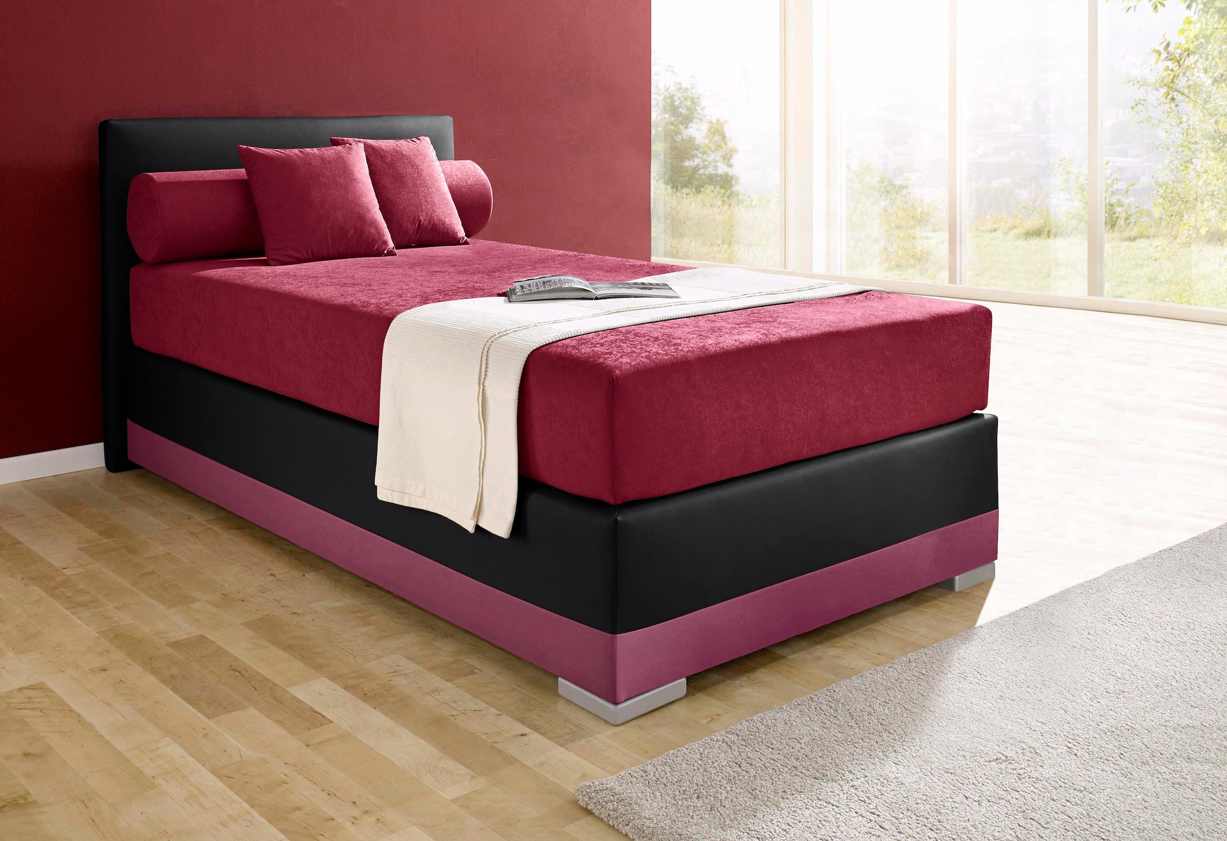 Maintal Boxspringbett »Lago« in 3 verschiedenen Matratzenarten,  H2 oder H3