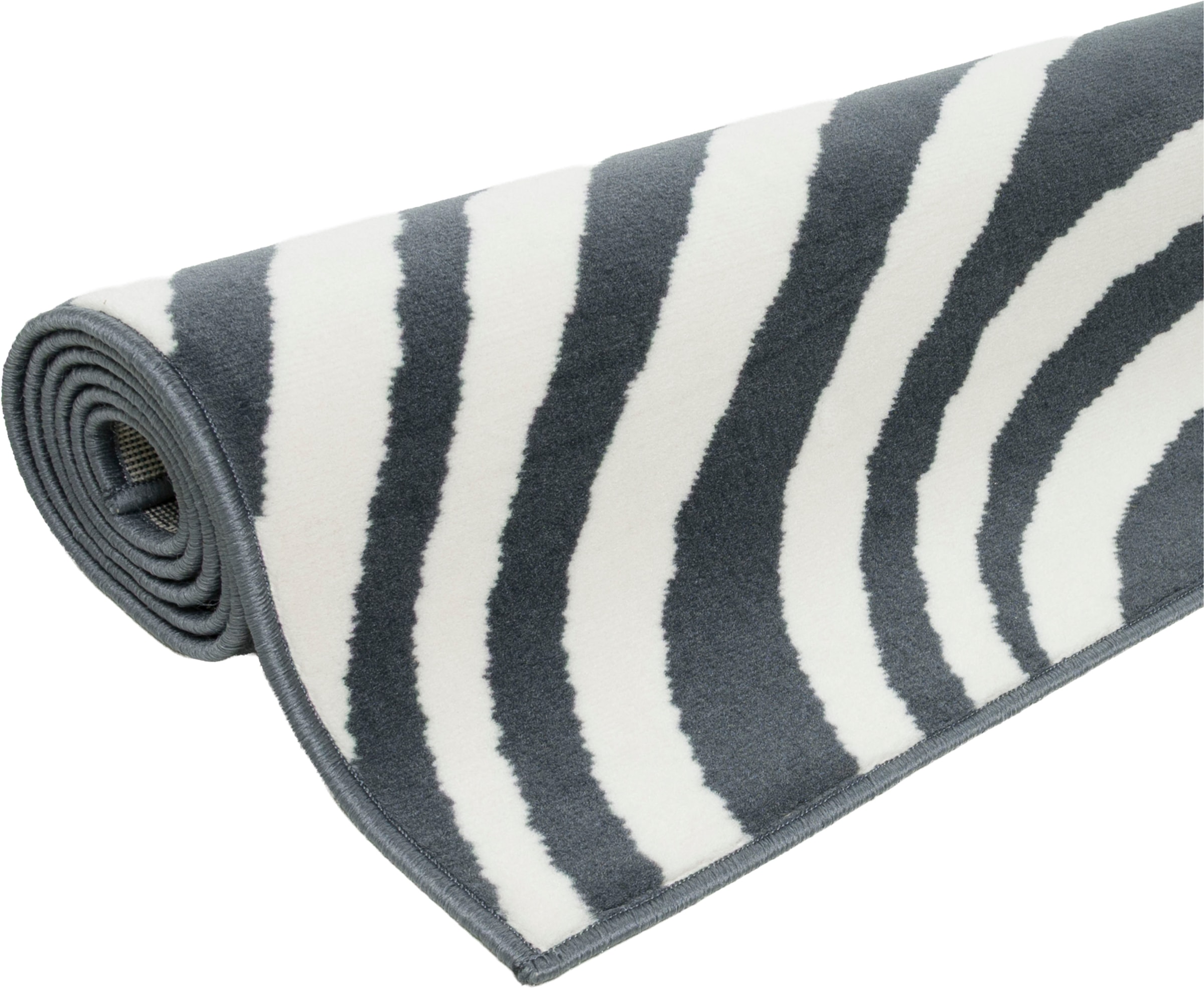 GOODproduct Tapis »Liaa in Wellen Design, softer Kurzflor,« Rectangulaire 7 mm Höhe 3D-Optik, Scandi-Look, Wohnzimmer, Esszimmer, Schlafzimmer