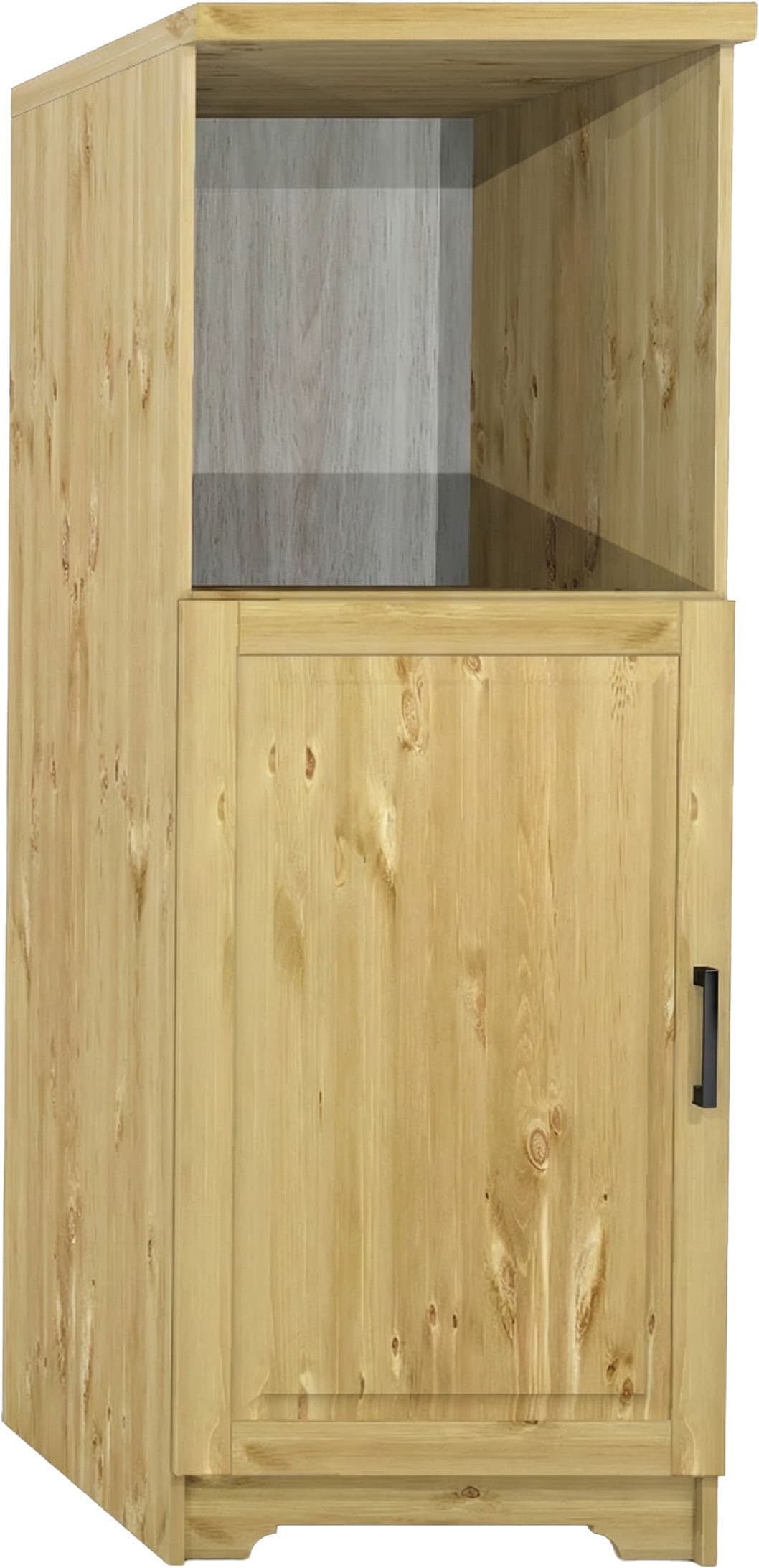 Home affaire Four/réfrigérateur encastrable »Meliss« aus massiver Kiefer, Breite 60 cm, Soft-Close-Funktion