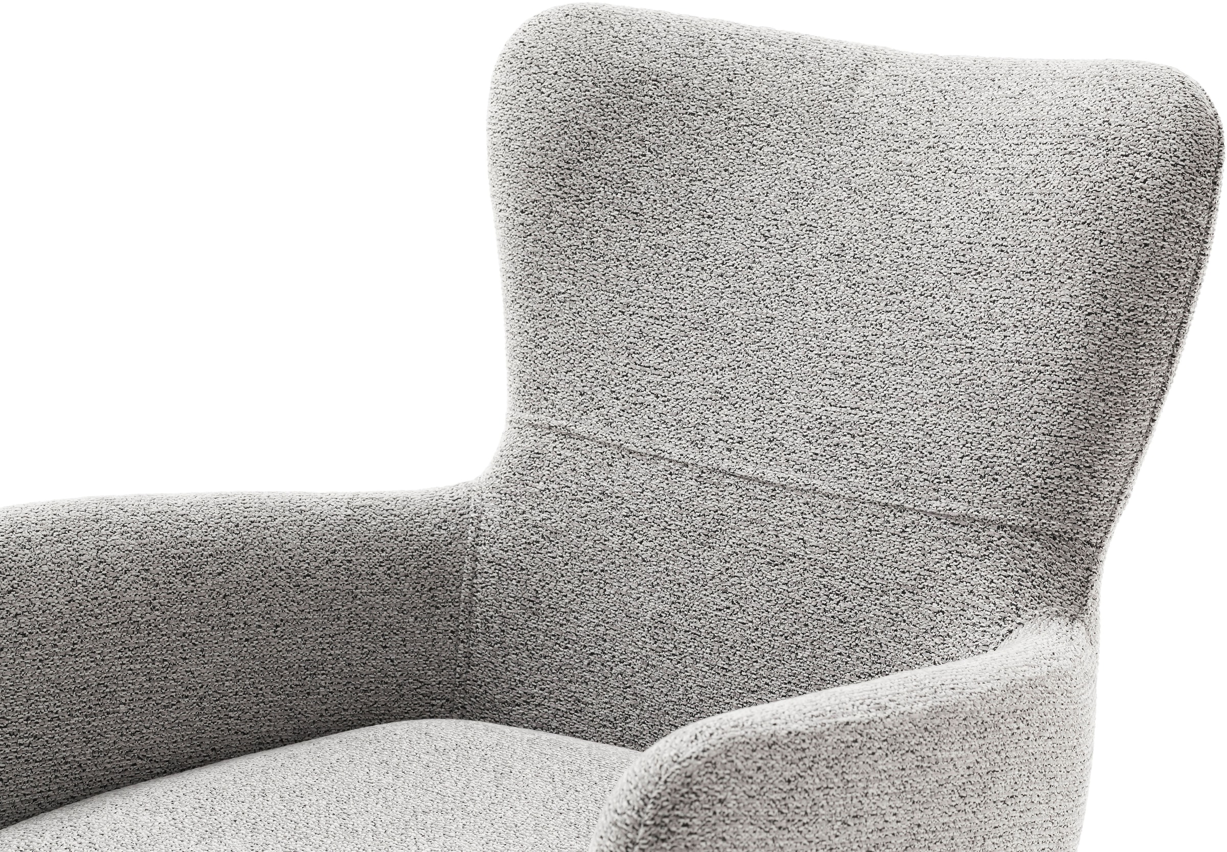 MCA furniture Chaise à 4 pieds (Ensemble) 2 cuisTaschenfederkern, 360° drehbar