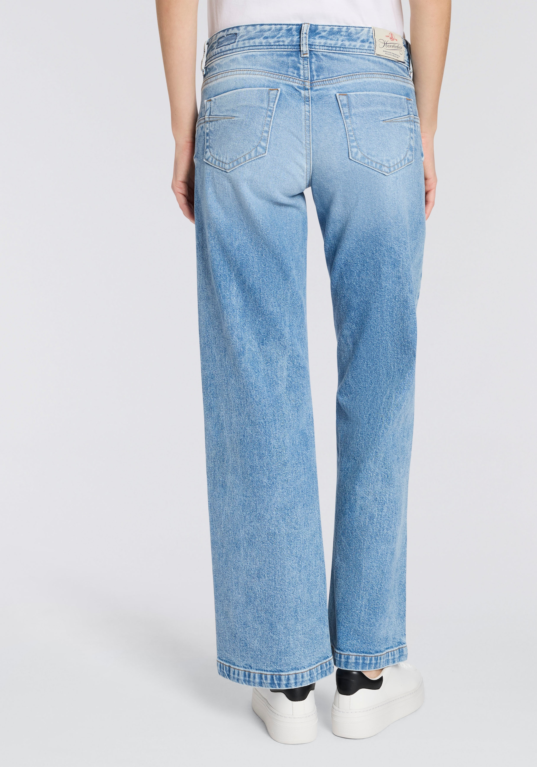 Herrlicher 5-Pocket-Jeans »Edna Denim« Flared Fit mit mittlerer Leibhöhe