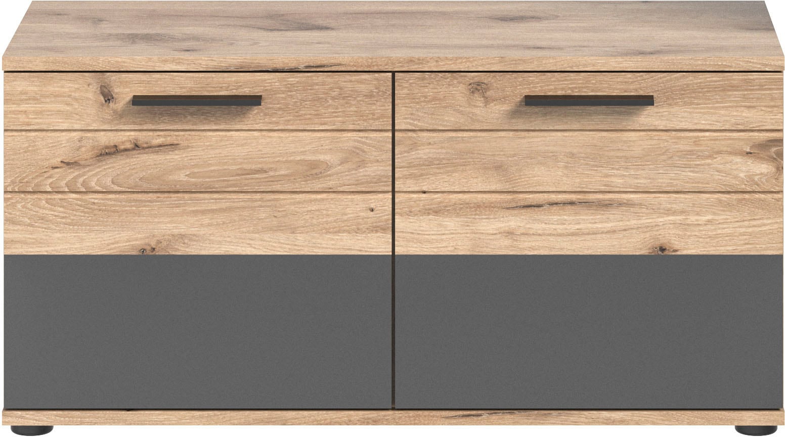 Home affaire Garderoben-Set »Riga, Breite 175 cm, hochwertige Rillenfräsung, 3-teilig, best. aus:« Set, 3 Stk. tlg.