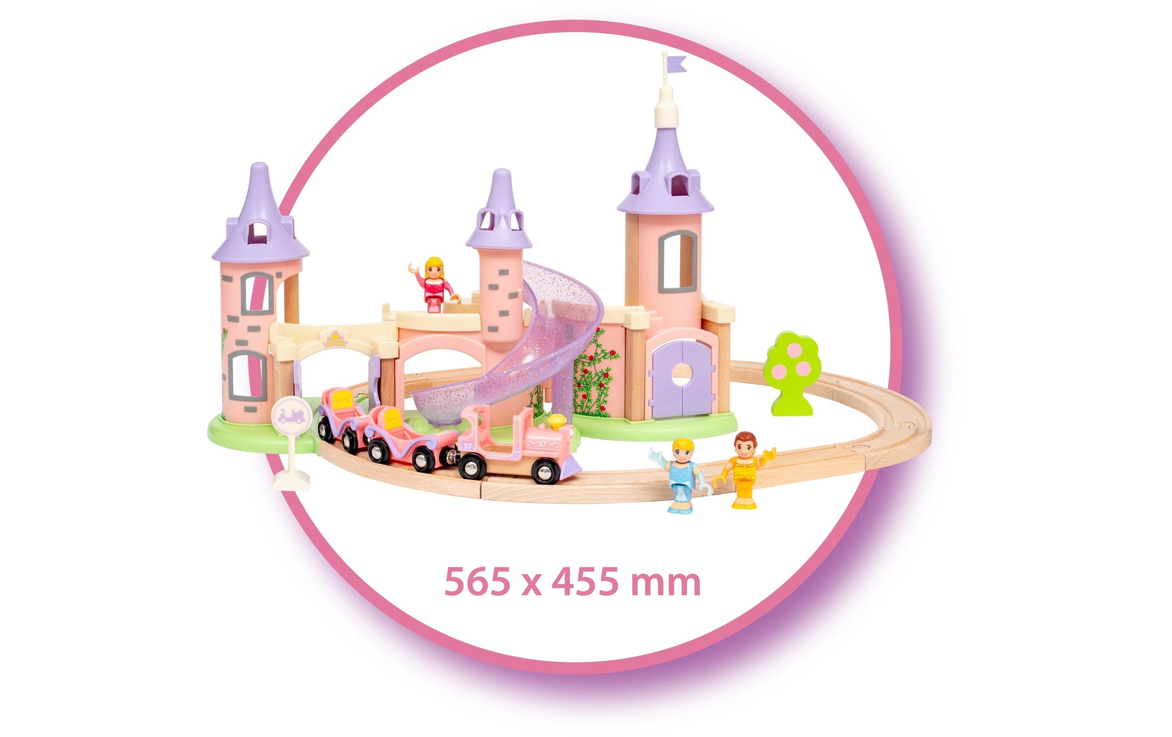 BRIO® Bâtiment de train jouet »Traumschloss Disney Princess«