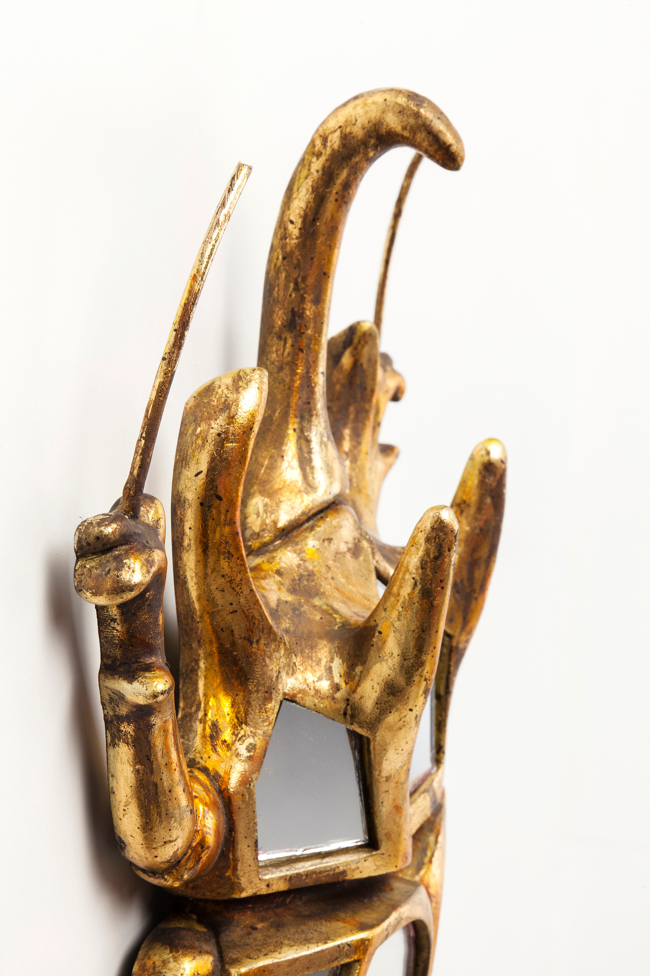 Kare Design Objet de décoration murale »Wandschmuck Beetle Mirror 25x39cm«