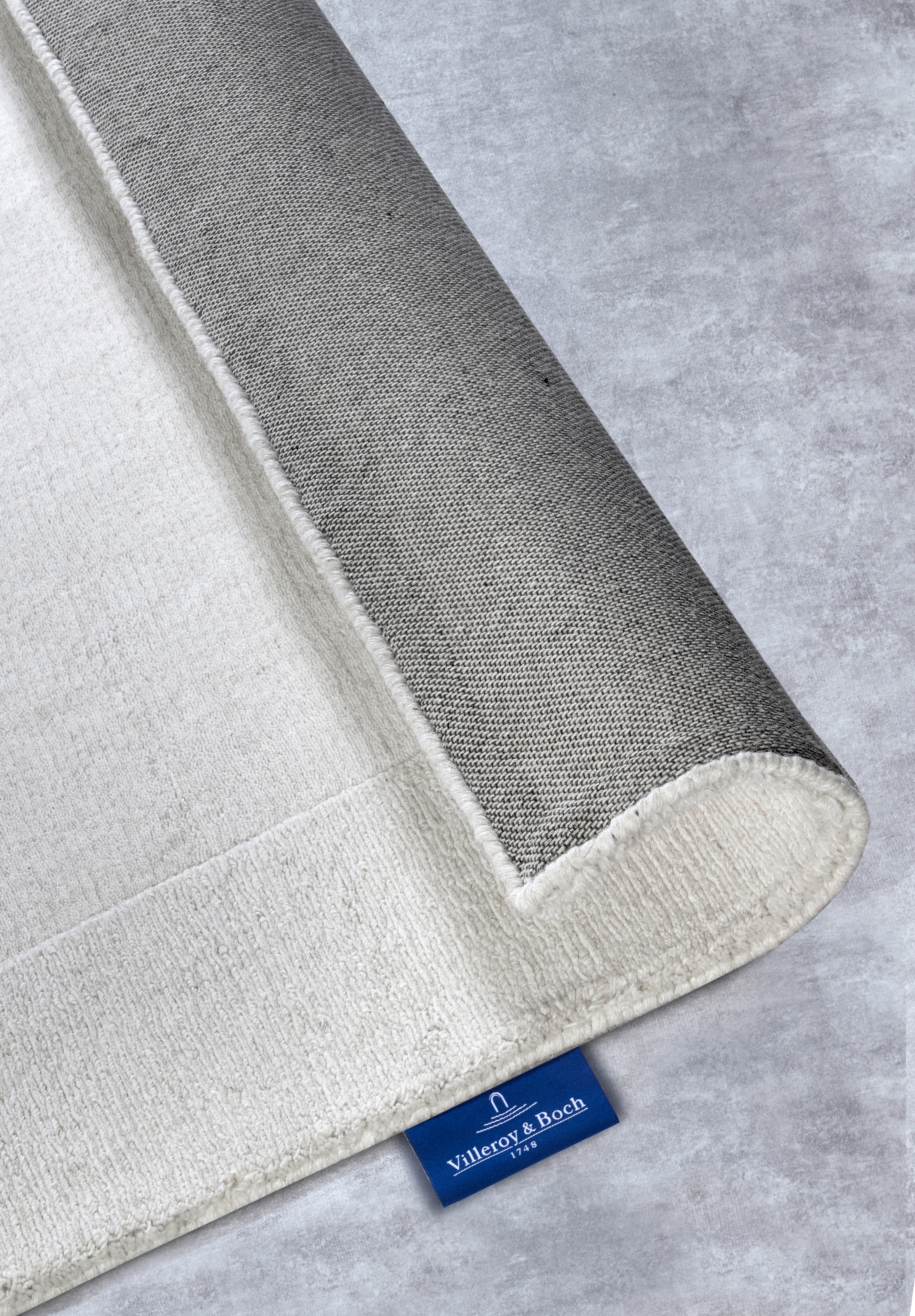 Villeroy & Boch Tapis en laine »Charlotte« Rectangulaire 10 mm Höhe Läufer, Handgewebt, Wolle, Natur, Läufer, Wohnzimmer, Geometrie