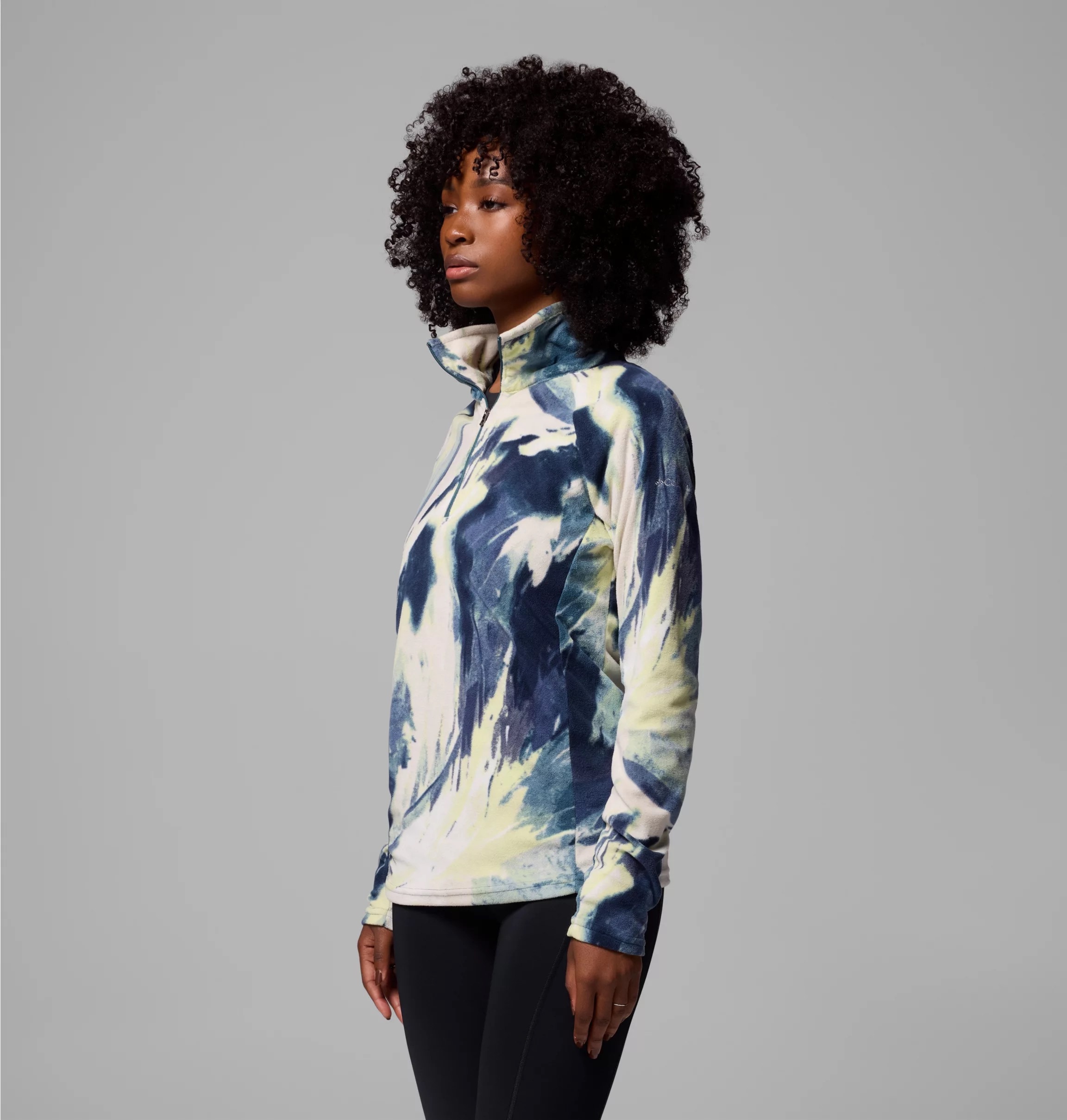 Columbia Pull en polaire »Glacial IV Print 1/2 Zip«, 1 cuis
