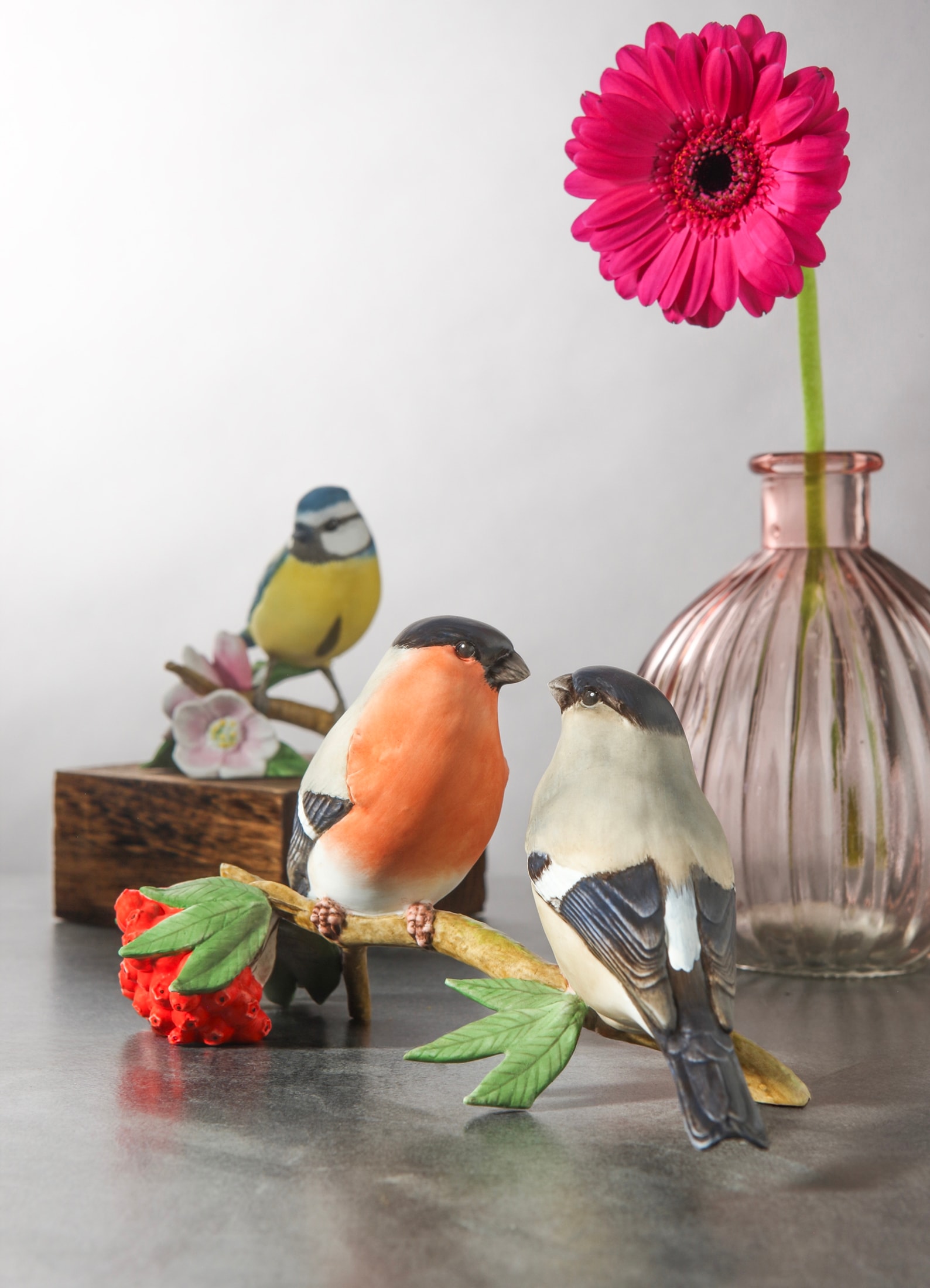 Goebel Figurine d'animal »Figur Gimpelpaar«