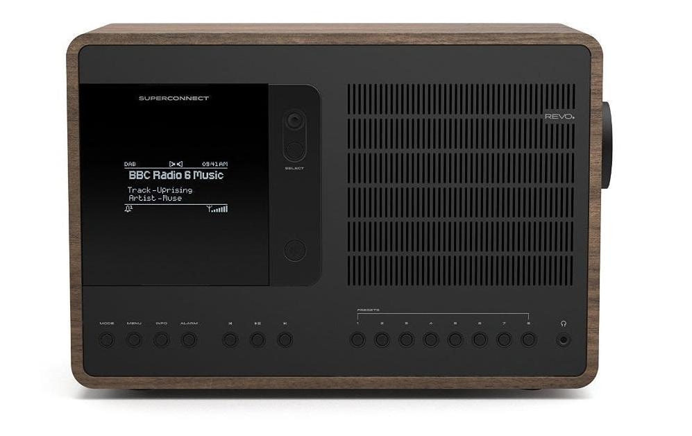 Revo Radio »SuperConnect Walnuss/Schwarz« ( )