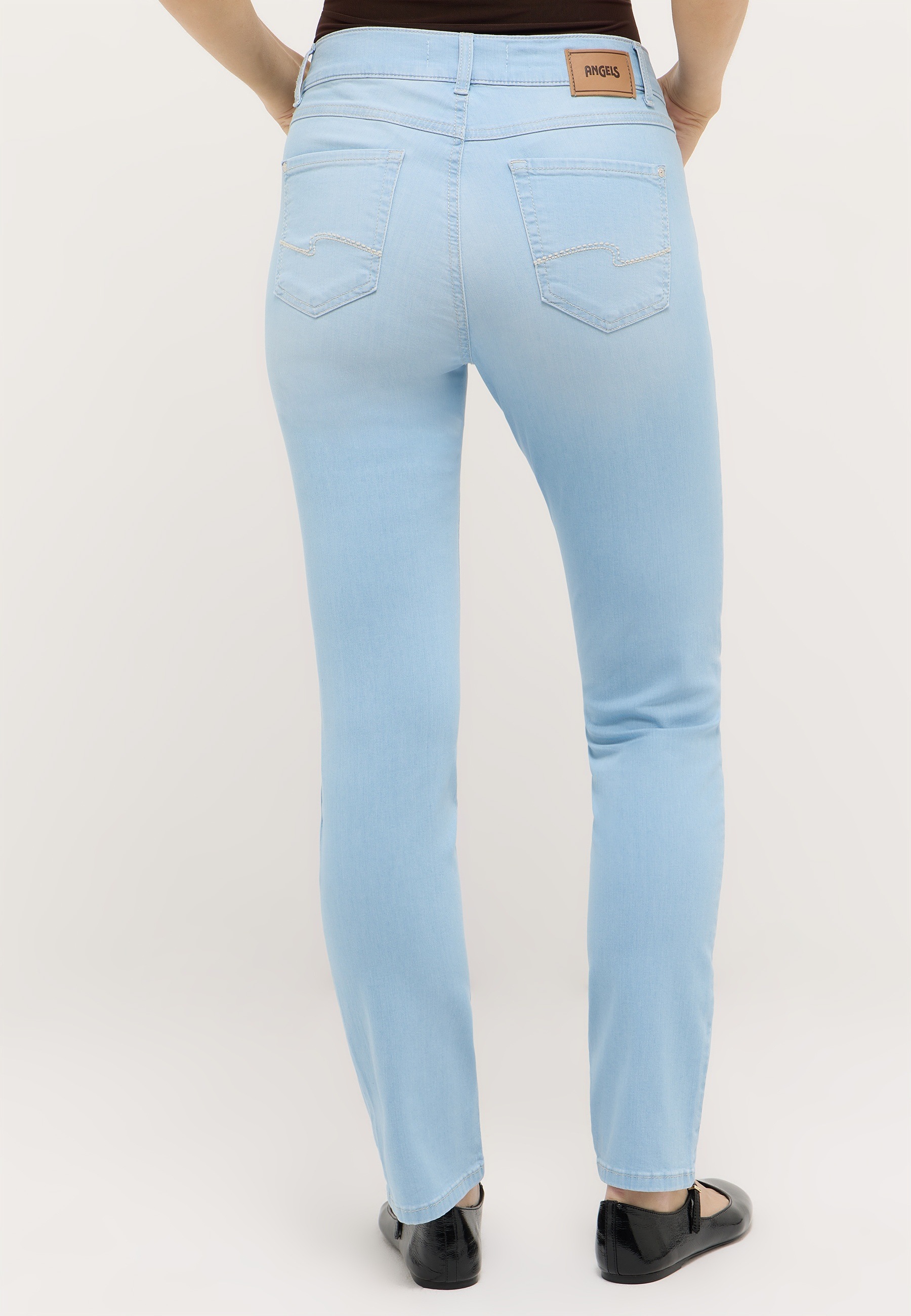 ANGELS Straight-Jeans »CICI« in Slim Fit-Passform