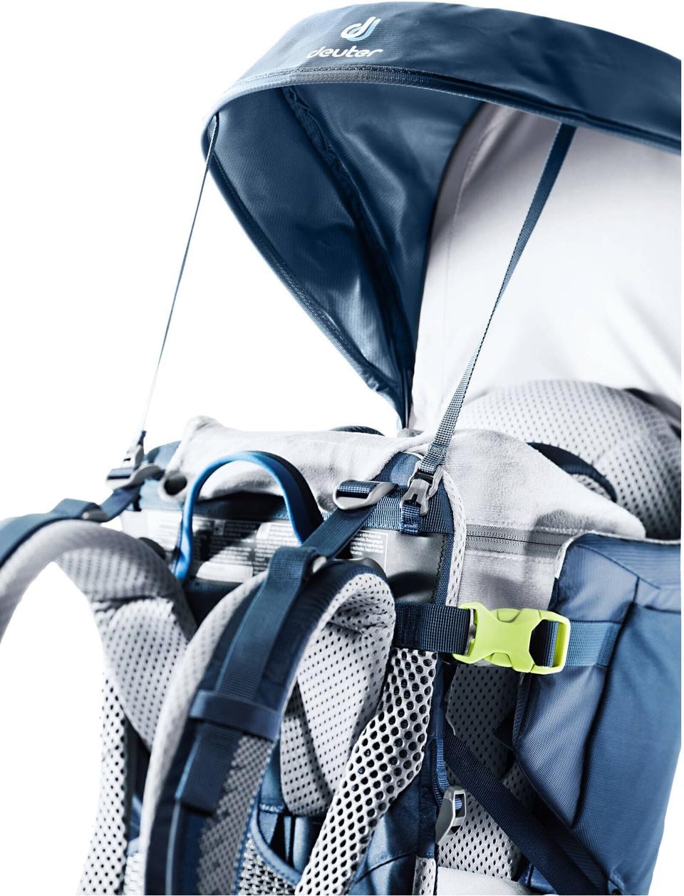 deuter Porte-bébé »Kid Comfort« bis 3.230 kilos avec grand coussin doux, système dorsal en maille Aircomfort Sensic Vario