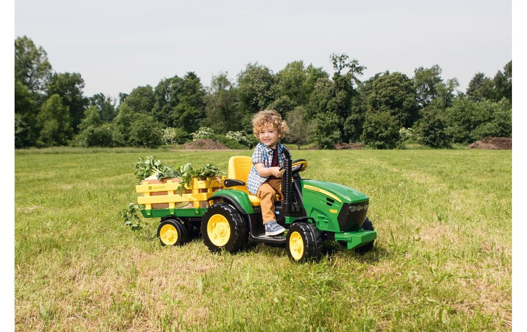   Tretfahrzeug »PegPerego John Deere Ground Force Gelb/Grün«