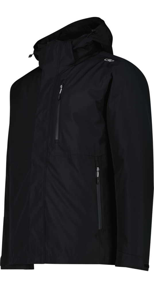 CMP Veste fonctionnelle 3 en 1 »MAN JACKET ZIP HOOD DETACHABLE INN.JACKET« 2 cuis tlg. avec capuche design en 2 pièces, avec veste intérieure amovible, style sportif