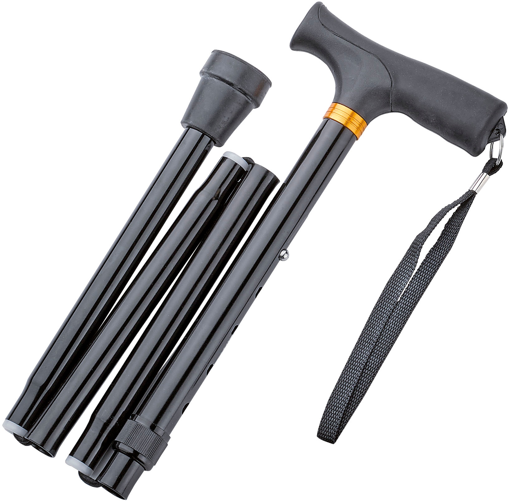 Bischof Gehstock 5-fach höhenverstellbar von 84 - 94 cm