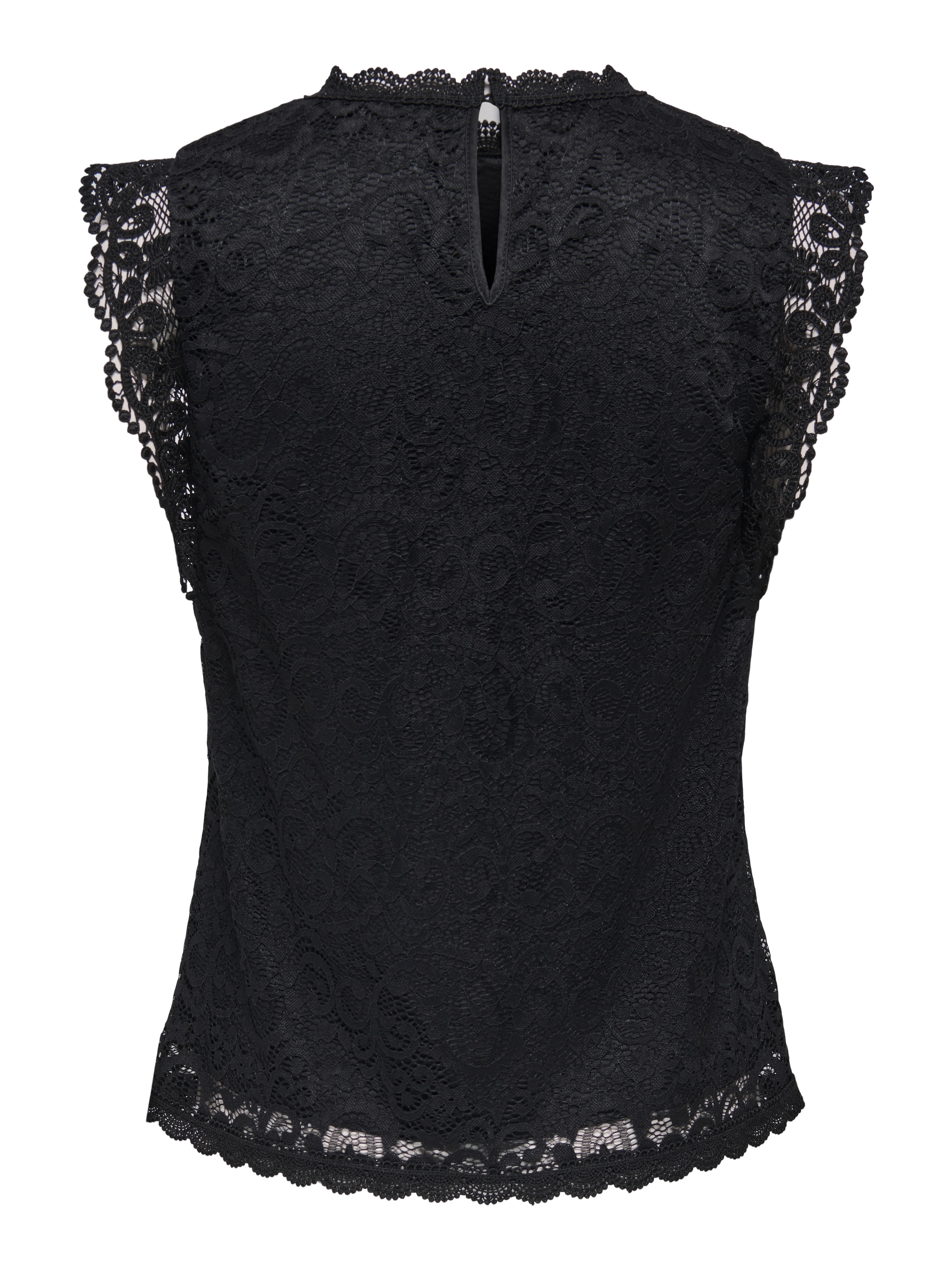 JDY Chemise en dentelle »JDYLOTAS S/L LACE TOP JRS« mélange de matériaux, coupe régulière