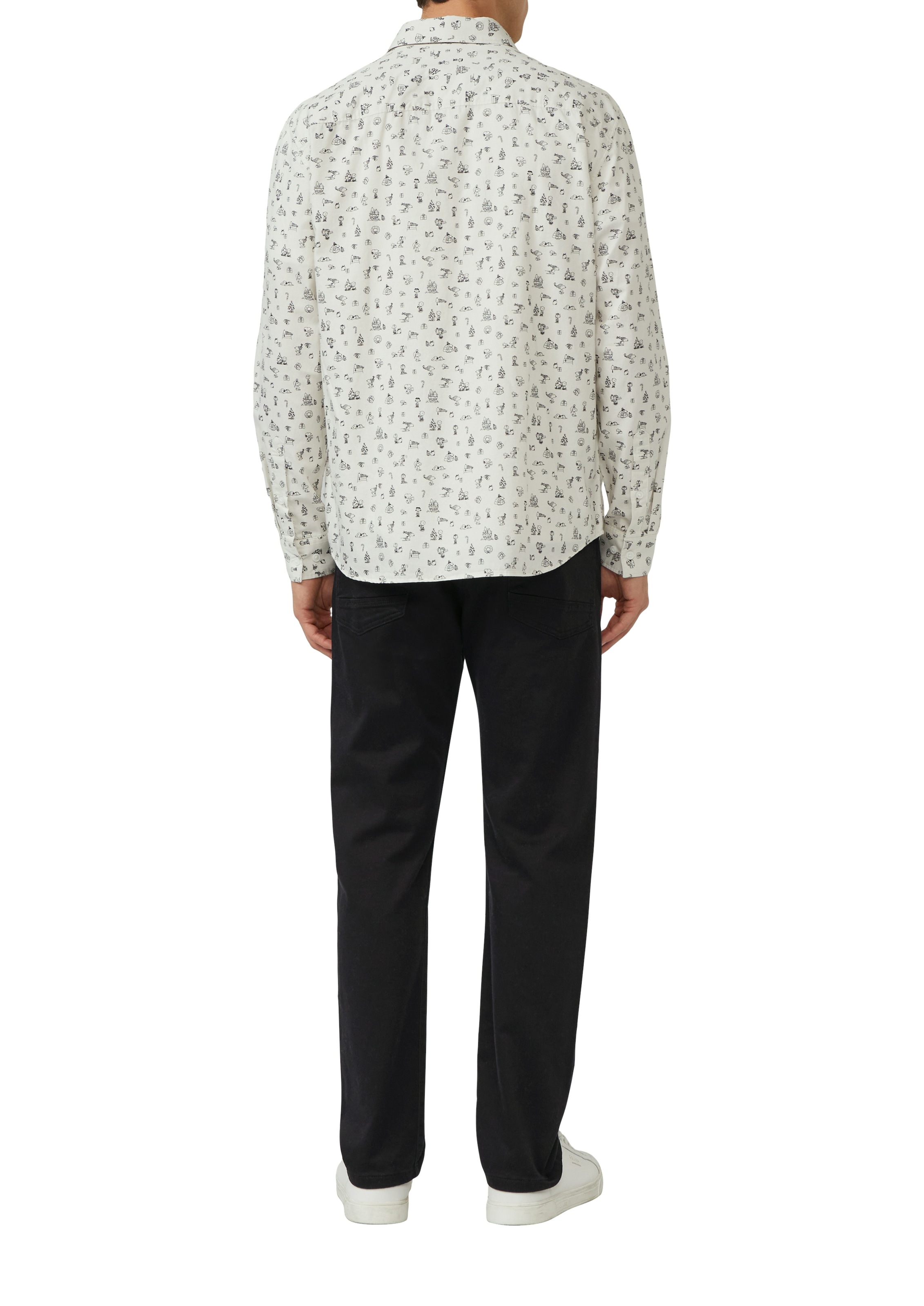 s.Oliver Chemise à manches longues mit Peanuts®-Print