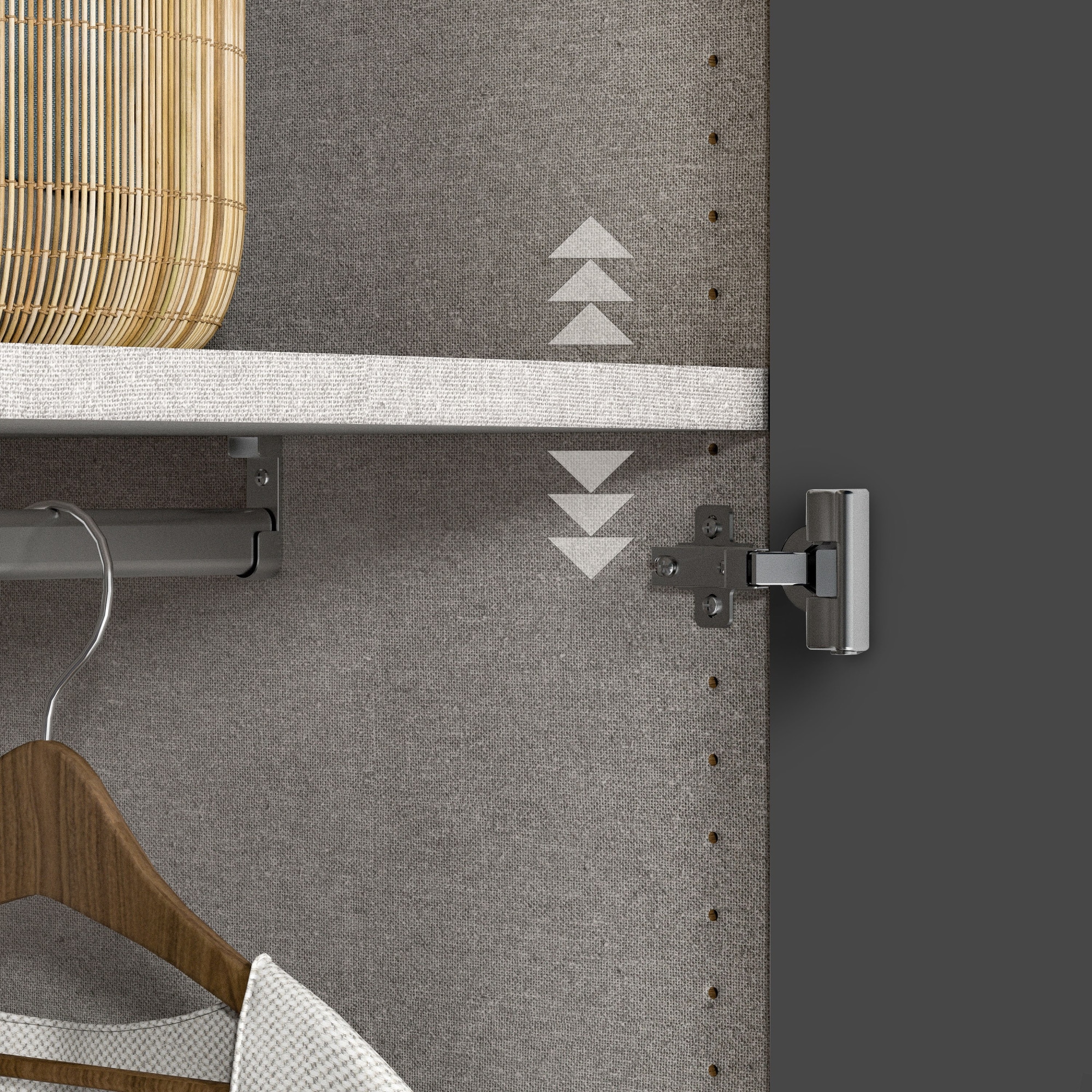 INOSIGN Einlegeboden »Einlegeboden Zubehör für Kleiderschränke Ametista-Rubino« 1 Stk. tlg. Breite/Tiefe: 97,6x57 cm