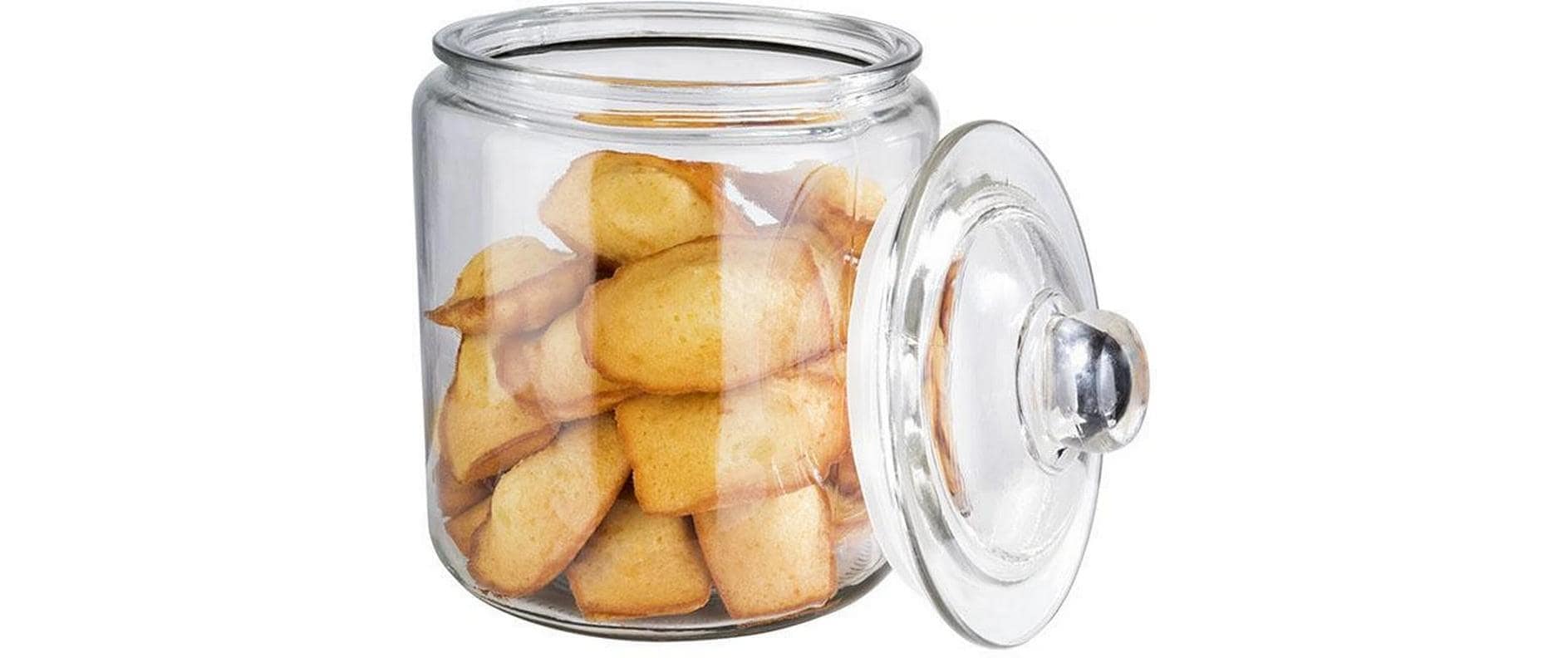APS Bocal à provisions »Classic« polyvalent, par ex. pour biscuits, sucre, farine, muesli ...