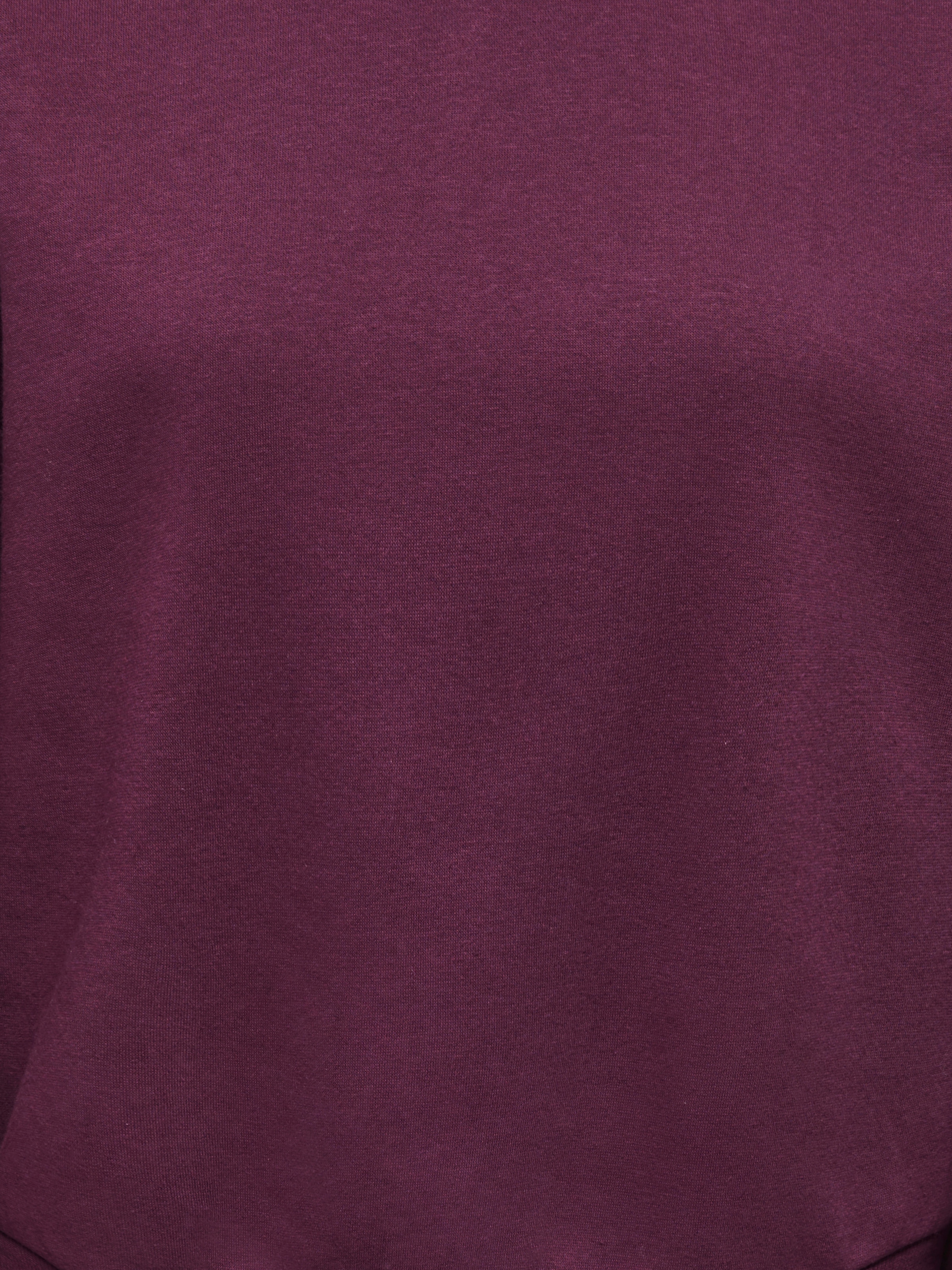 ONLY Sweat-shirt »ONLMACY L/S O-NECK BOX CC SWT«, mélange coton, coupe régulière
