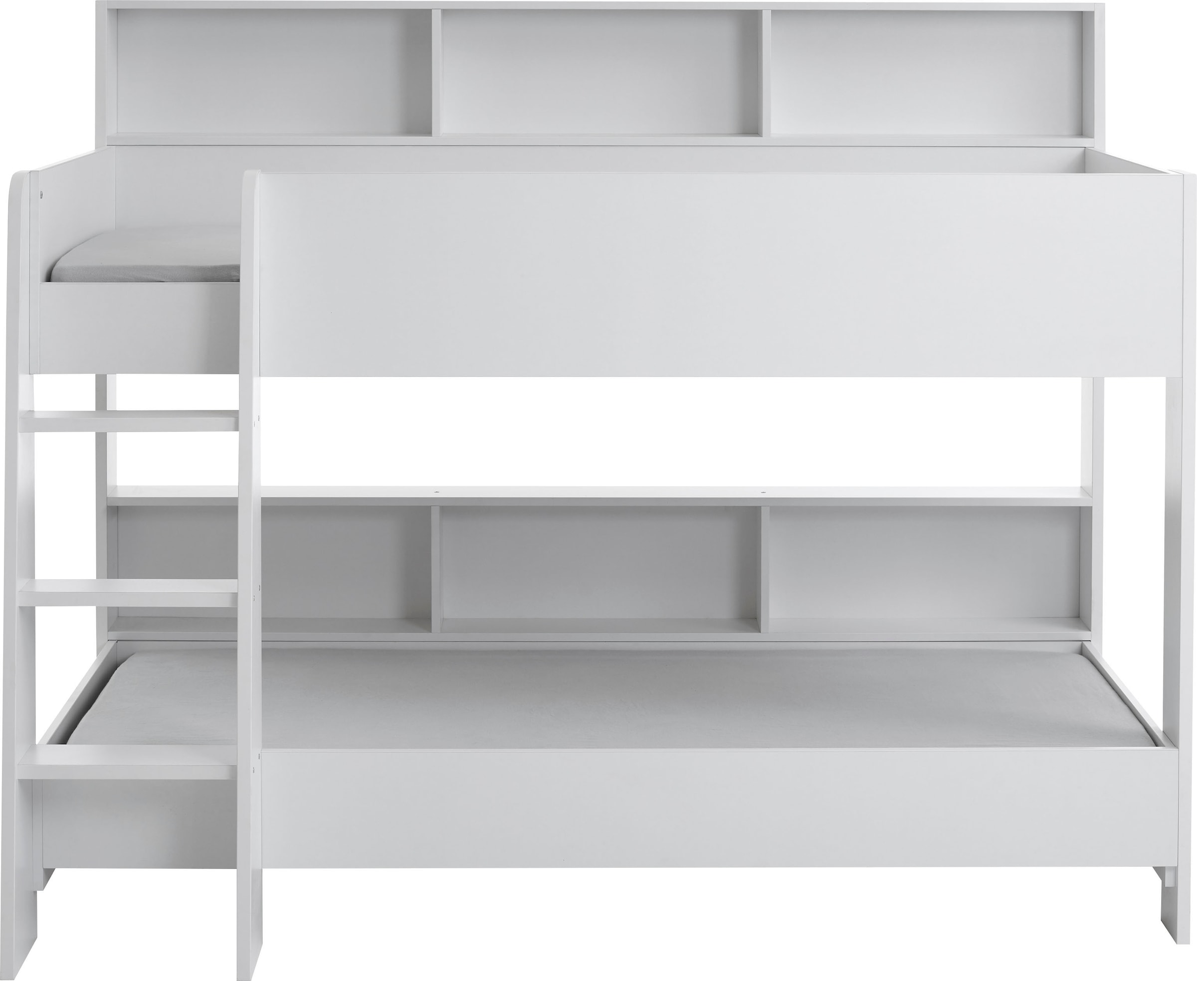 Relita Lit superposé »Sway« 2 surfaces de couchage, avec échelle, étagères arrière