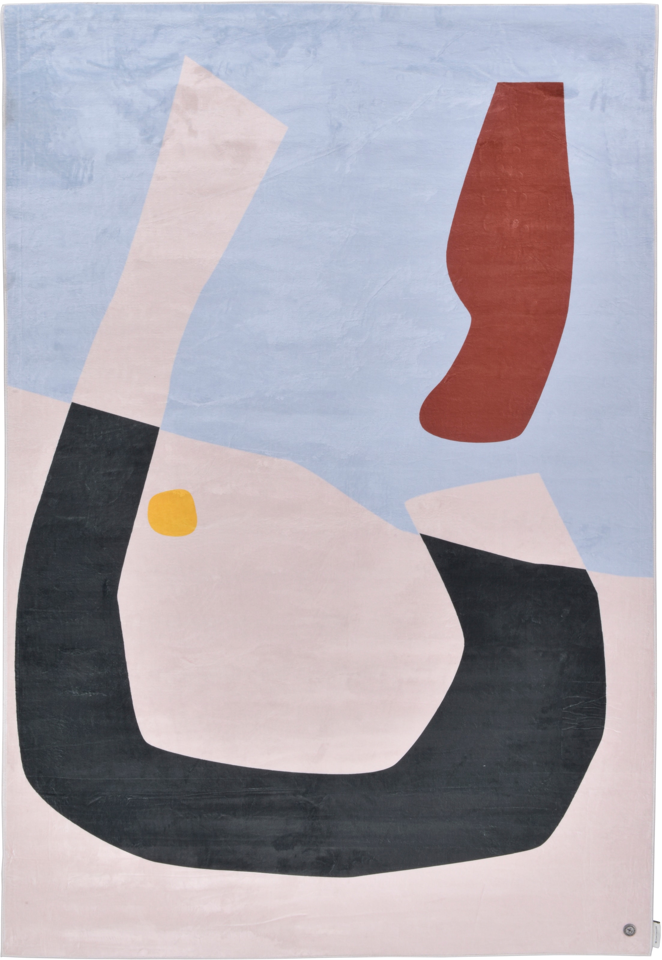 TOM TAILOR HOME Tapis »Shapes - ONE« Rectangulaire 5 mm Höhe Kurzflor, bedruckt, modernes Design