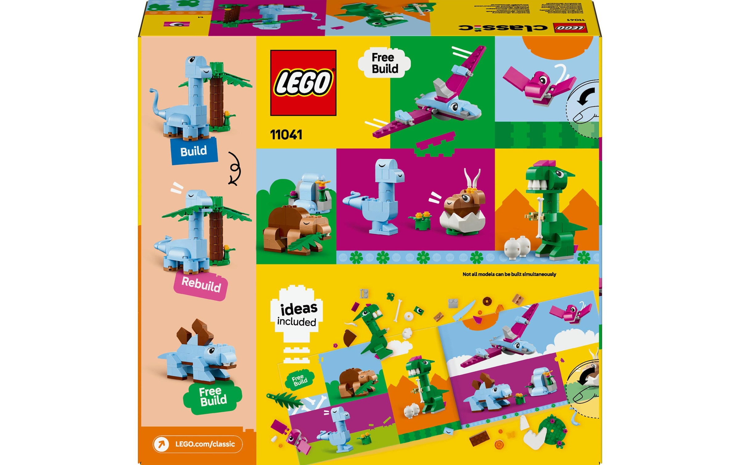 LEGO® Briques de jeu »Classic Kreative Dinosaurier 11041«