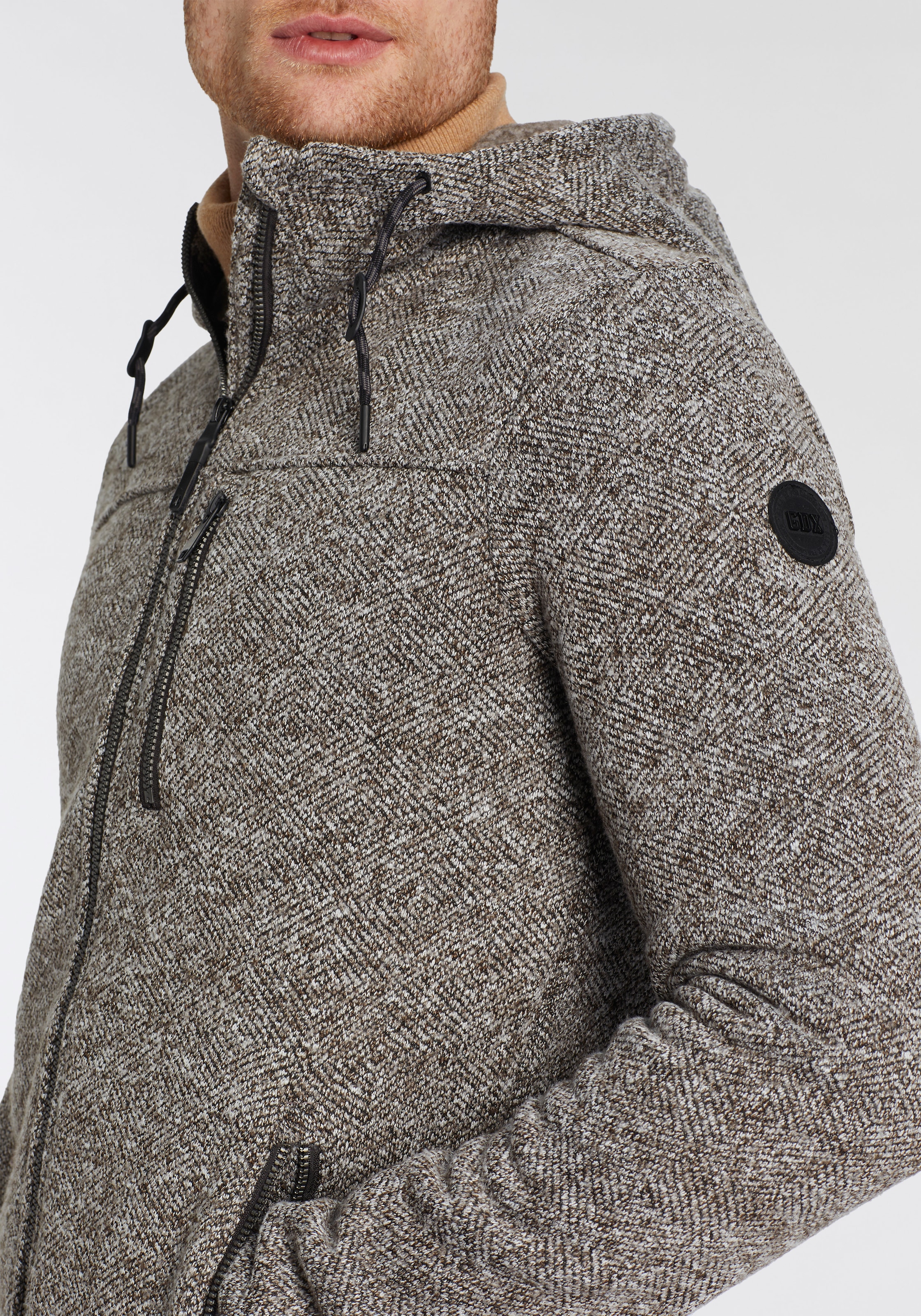 G.I.G.A. DX by killtec Strickfleecejacke »GW 54 MN KNTFLC JCKT« mit Kapuze