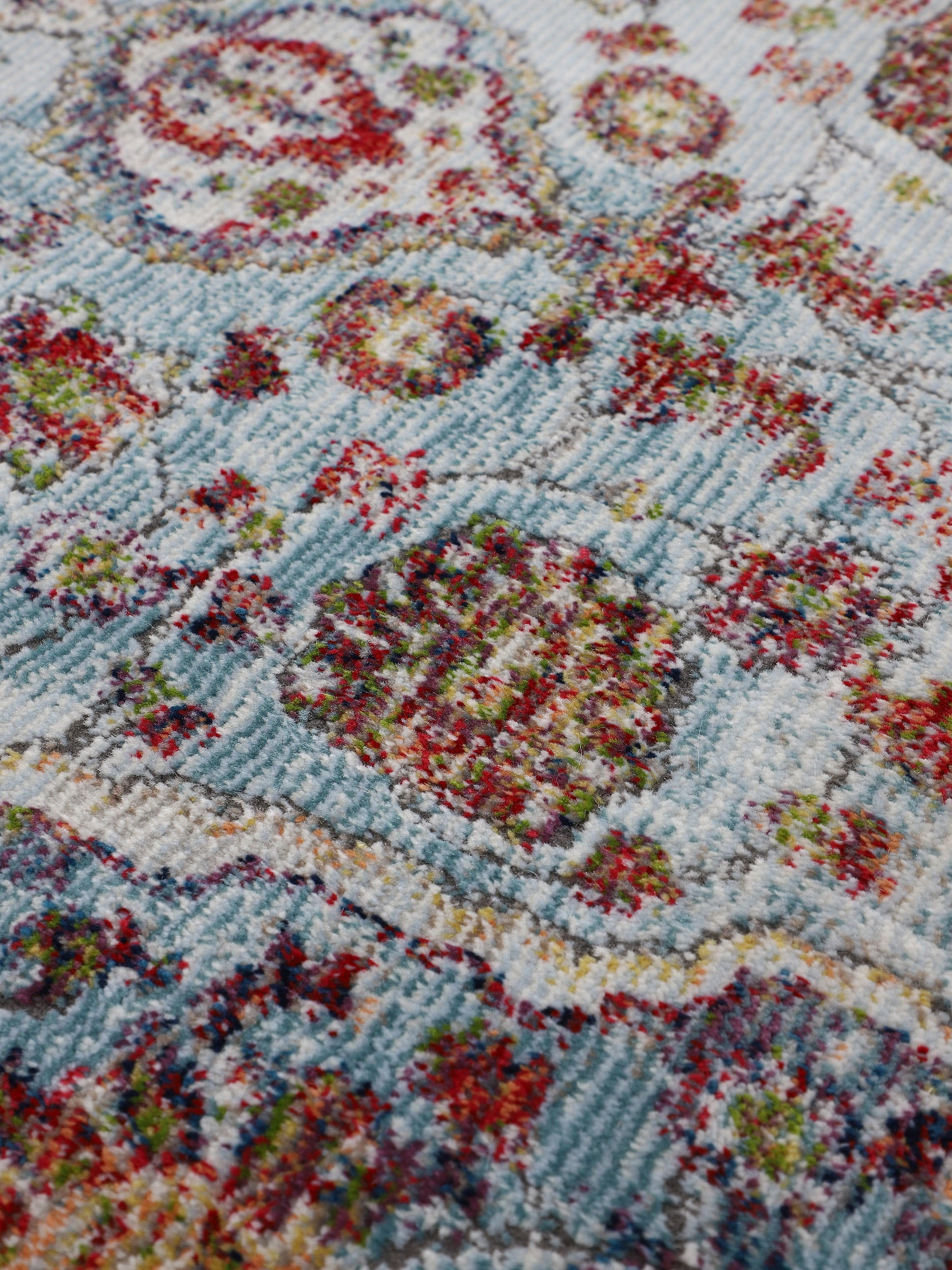 carpetfine Teppich »Vintage Heaven« rechteckig 8 mm Höhe moderner Vintage Look, Wohnzimmer