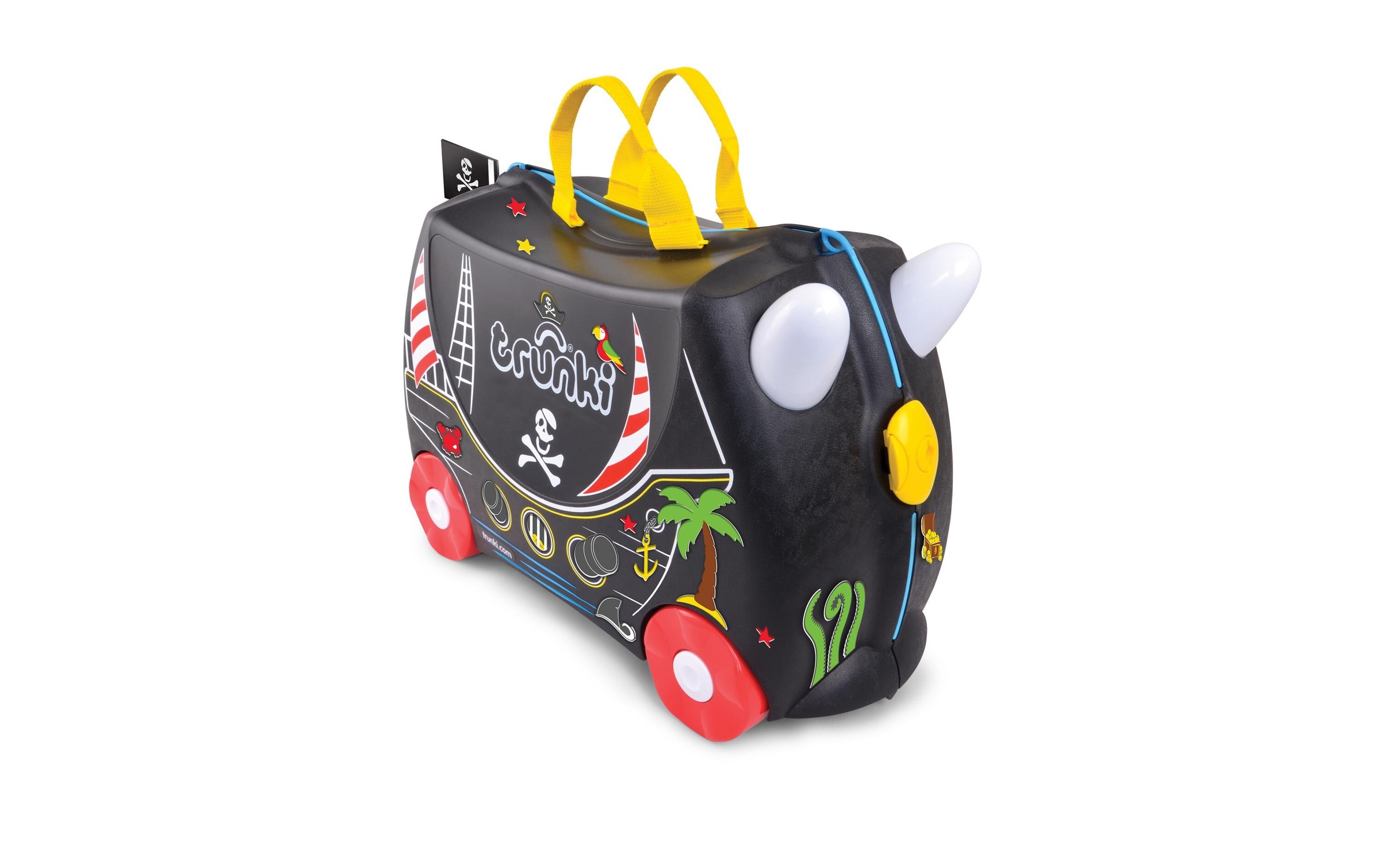 TRUNKI Trolley »Petro Pirat« 4 Rollen