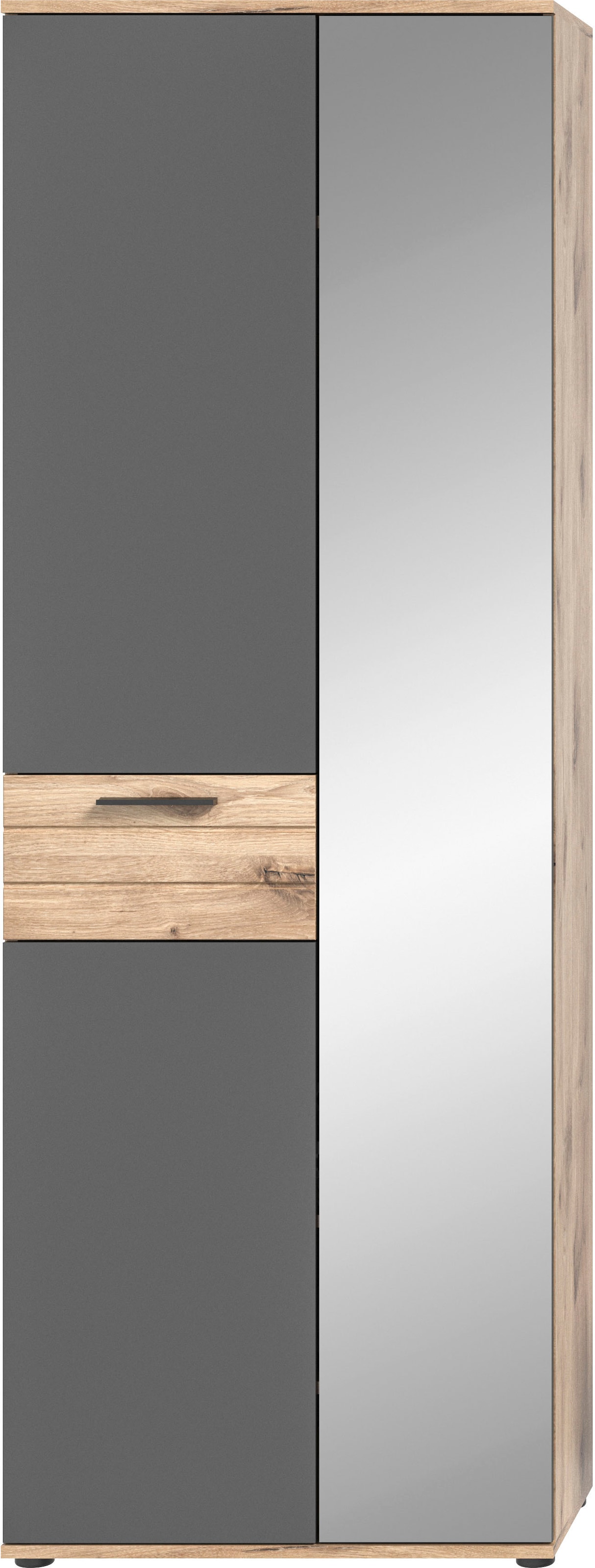 Home affaire Garderoben-Set »Riga, Breite 175 cm, hochwertige Rillenfräsung, 3-teilig, best. aus:« Set, 3 Stk. tlg.