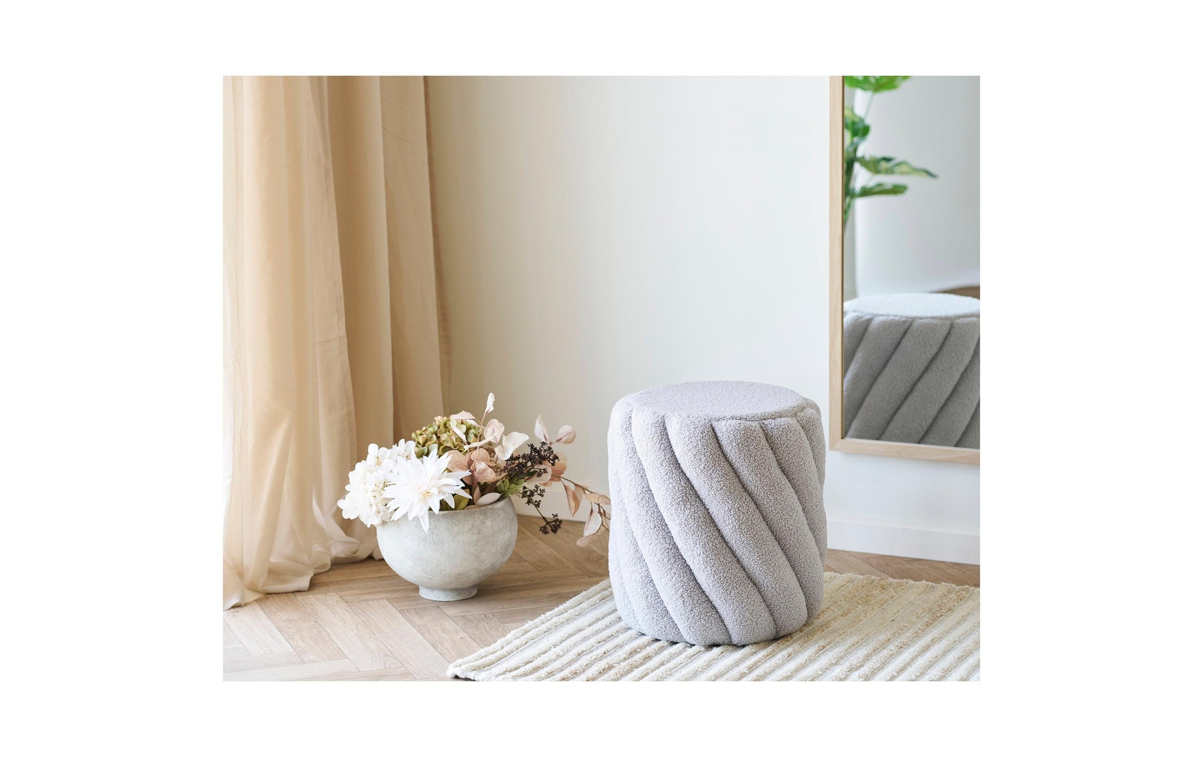 House Nordic Pouf »Sana-Hocker«