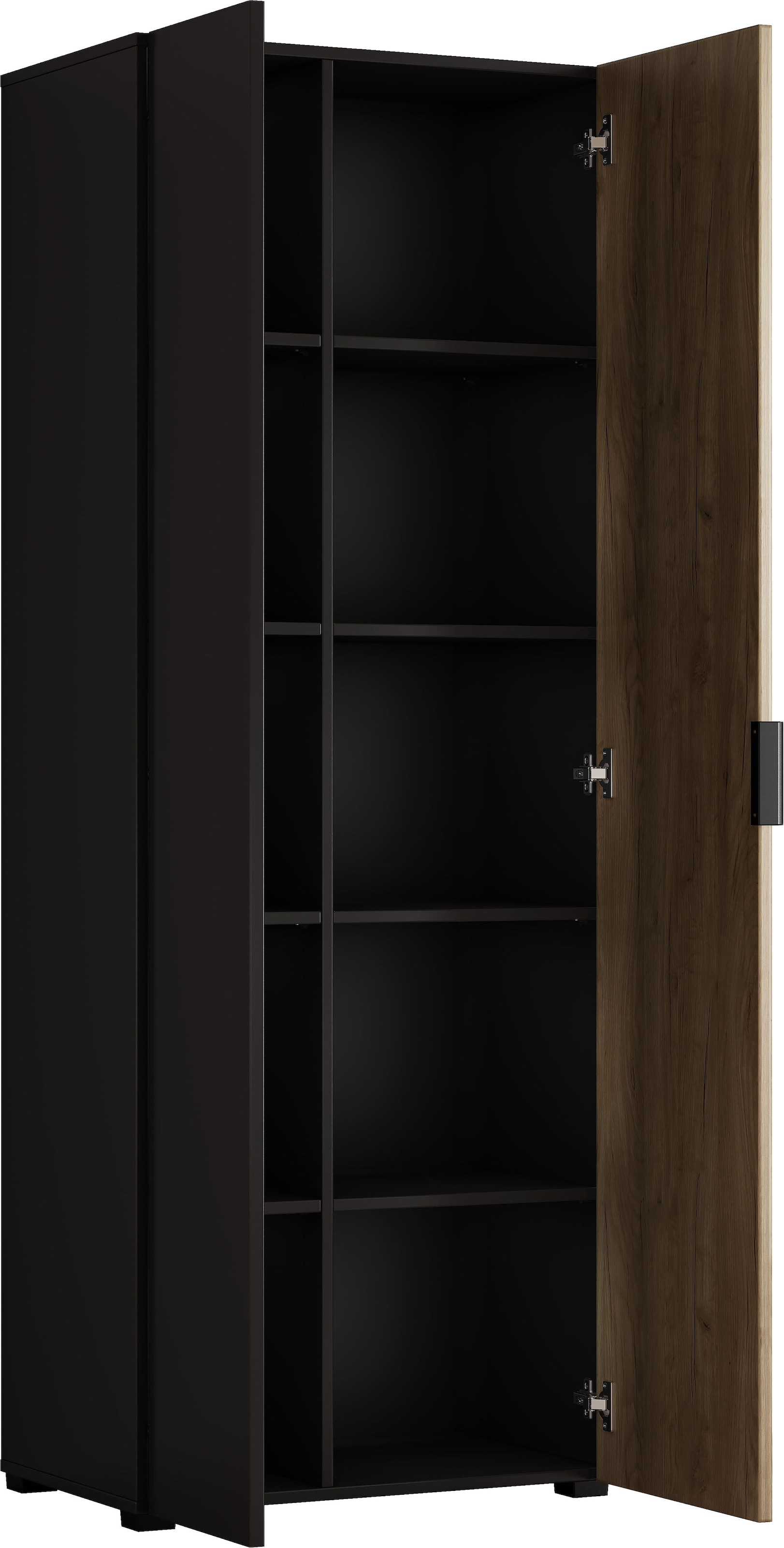 GOODproduct Armoire de classement »ASPEA-AS1T5F« Ensemble,  armoire polyvalente, design moderne avec effet panneau acoustique