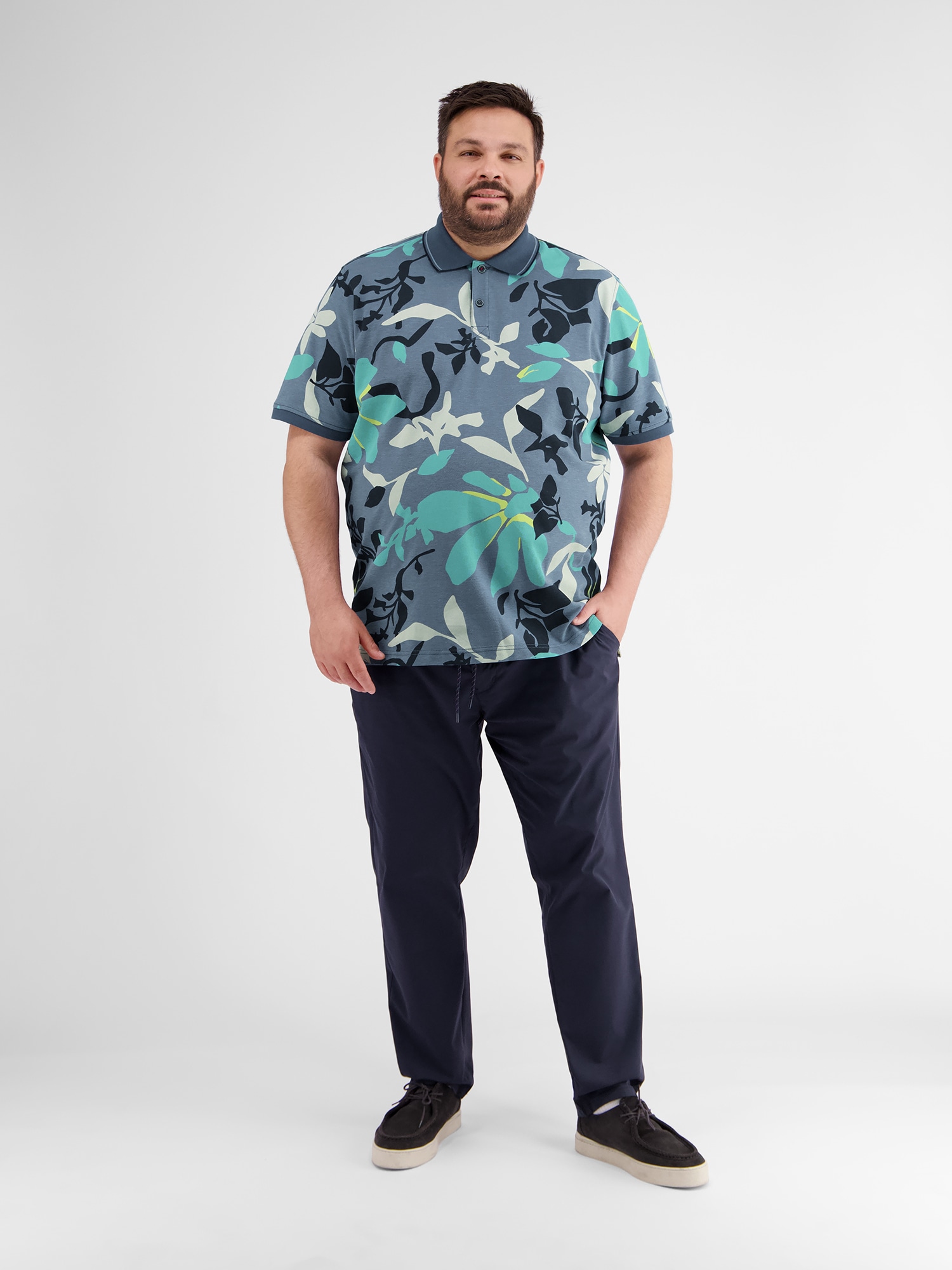 LERROS Polo »Herren-Poloshirt in Übergrössen«