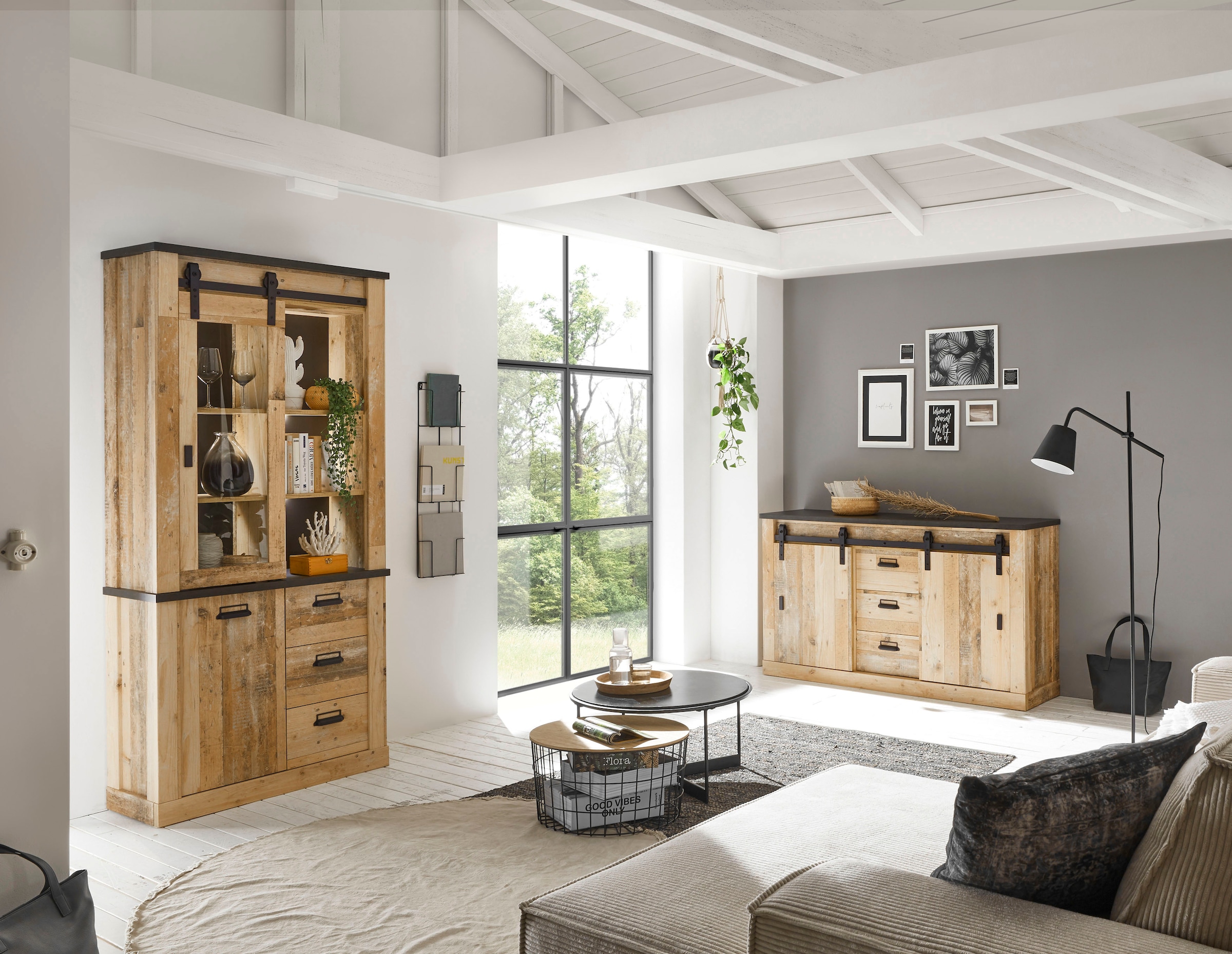 Home affaire Meuble mural »SHERWOOD« 2 cuis tlg.