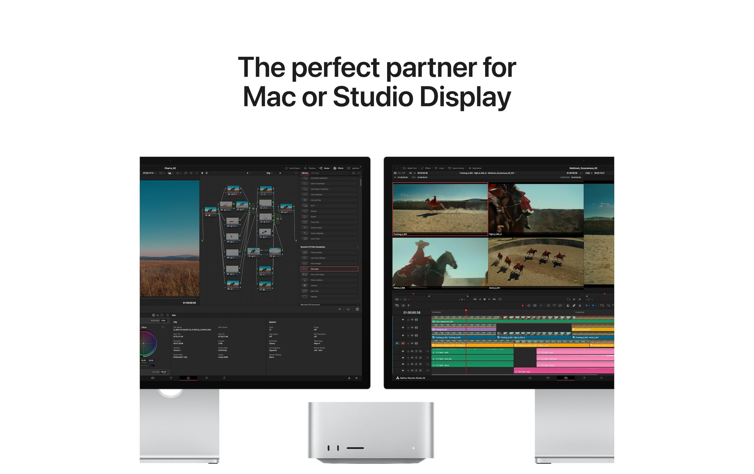 Apple Moniteur LED »27 Studio Dis­play XDR (Nanotexturglas, Height/Tilt-Stand)« 68,58 cm/27 ″  5120 x 2880 px 120 Hz