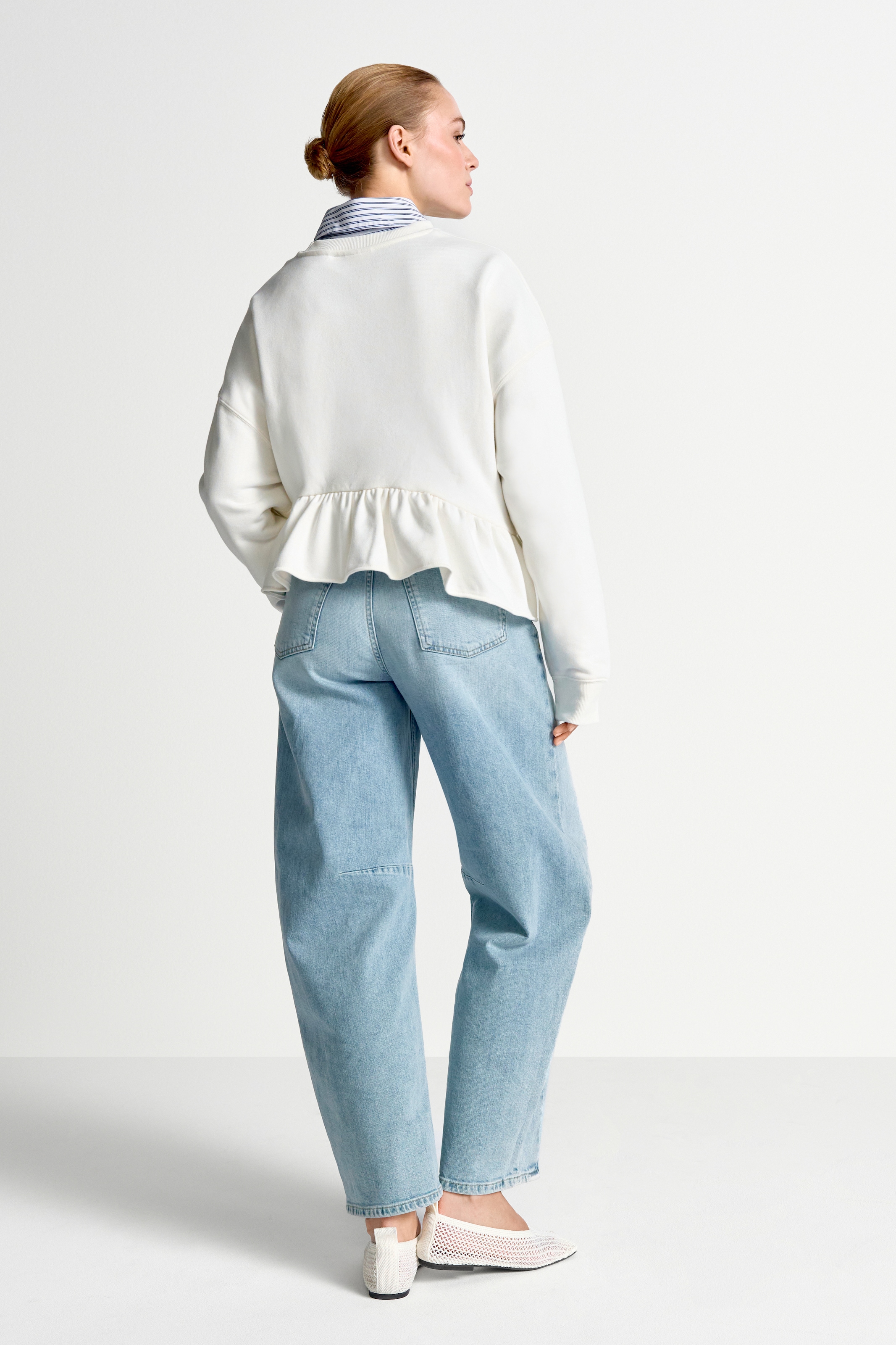 RICHROYAL Sweatshirt , Regular fit mit Volants
