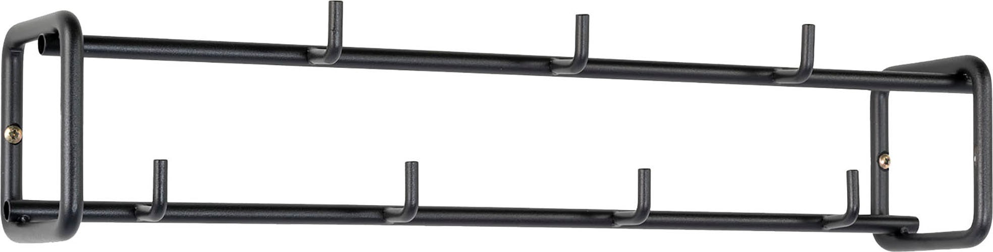 Spinder Design Barre de penderie »CLINT 1« porte-manteau mural mince et minimaliste en acier avec 8 crochets