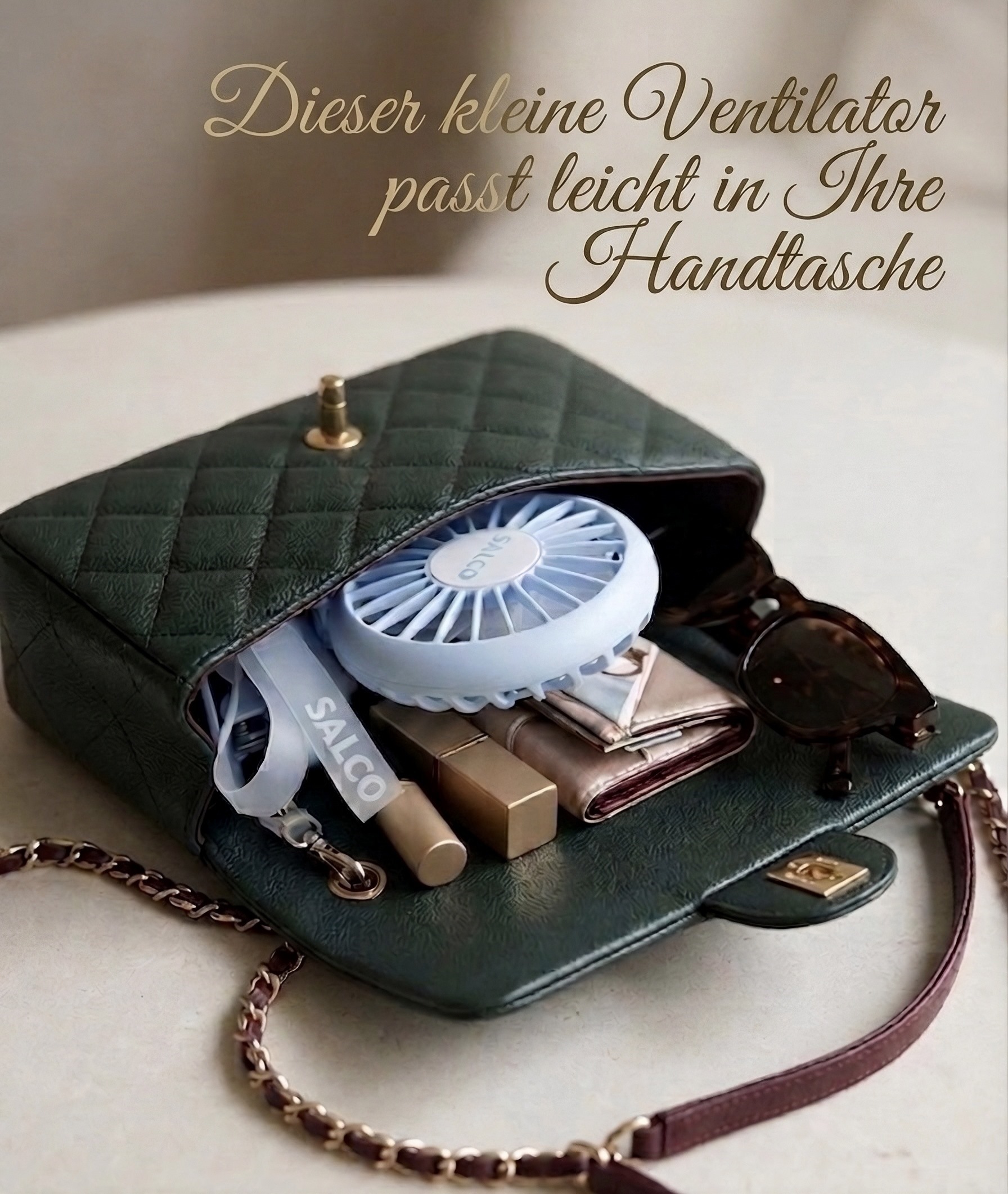 SALCO Mini ventilateur USB »SMF-20bl«