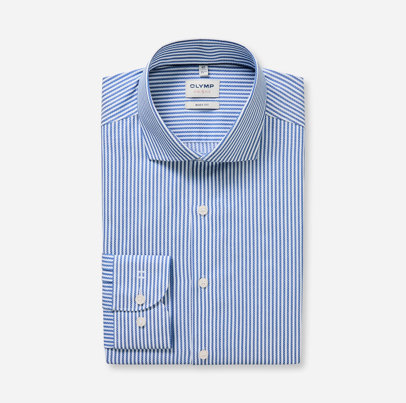 OLYMP Chemise d'affaires »Level 5« Royal-Kentkragen, body fit