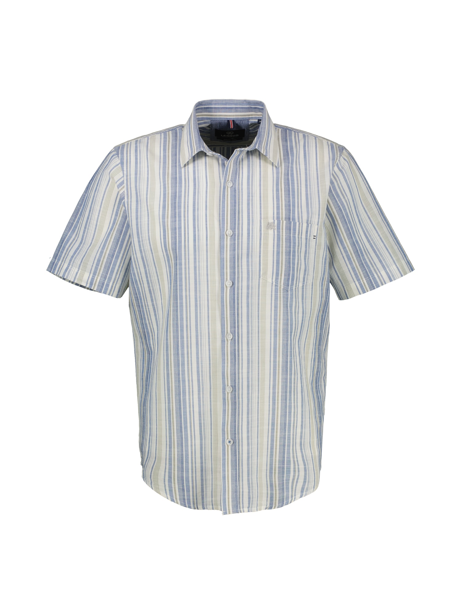 LERROS Chemise à manches courtes »Herren Halbarmhemd, gestreift«