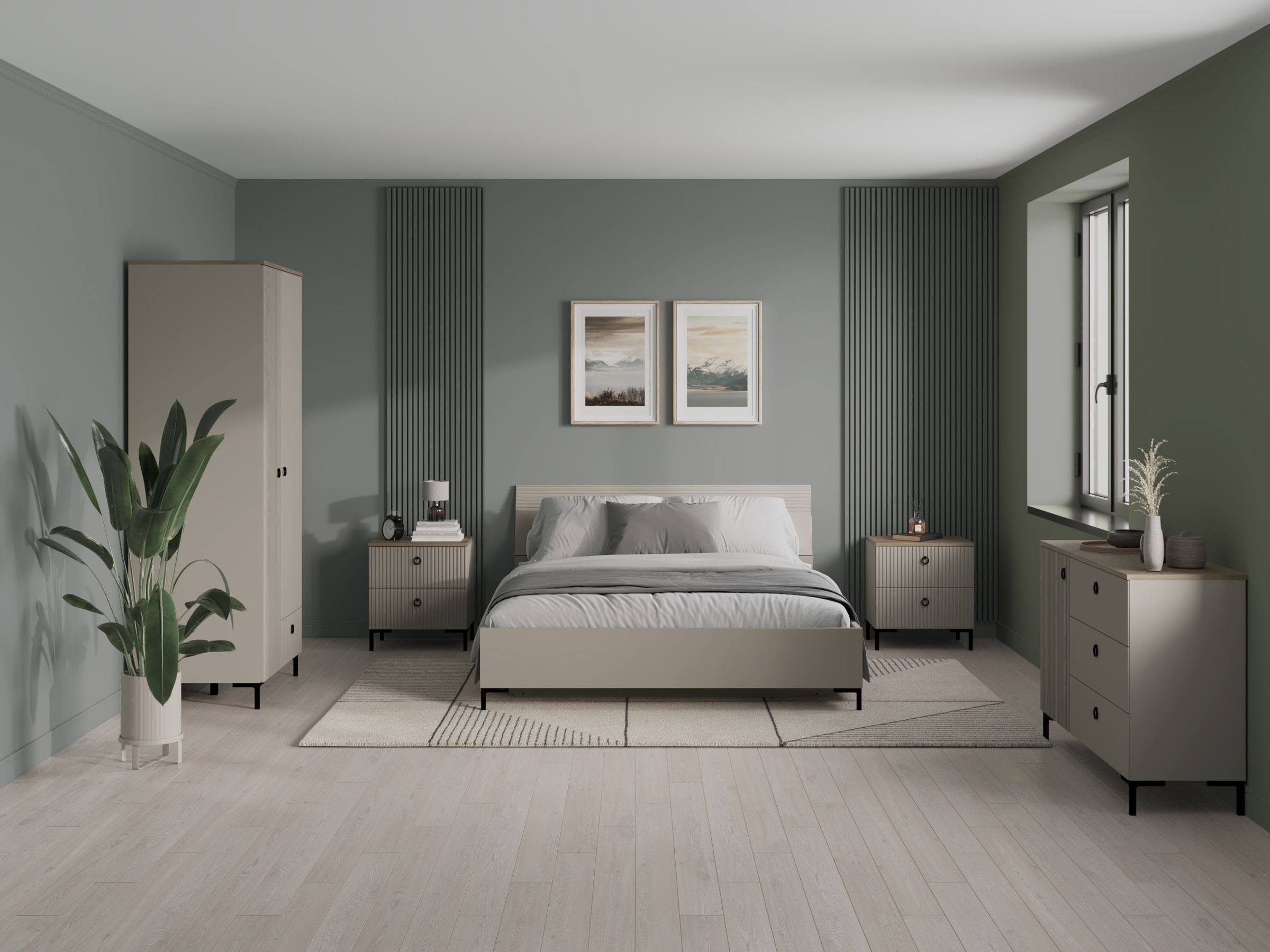 Home affaire Sideboard »Luminara« 1 cuis tlg. Kommode mit Soft-Close Funktion - 120 oder 150 cm Breite