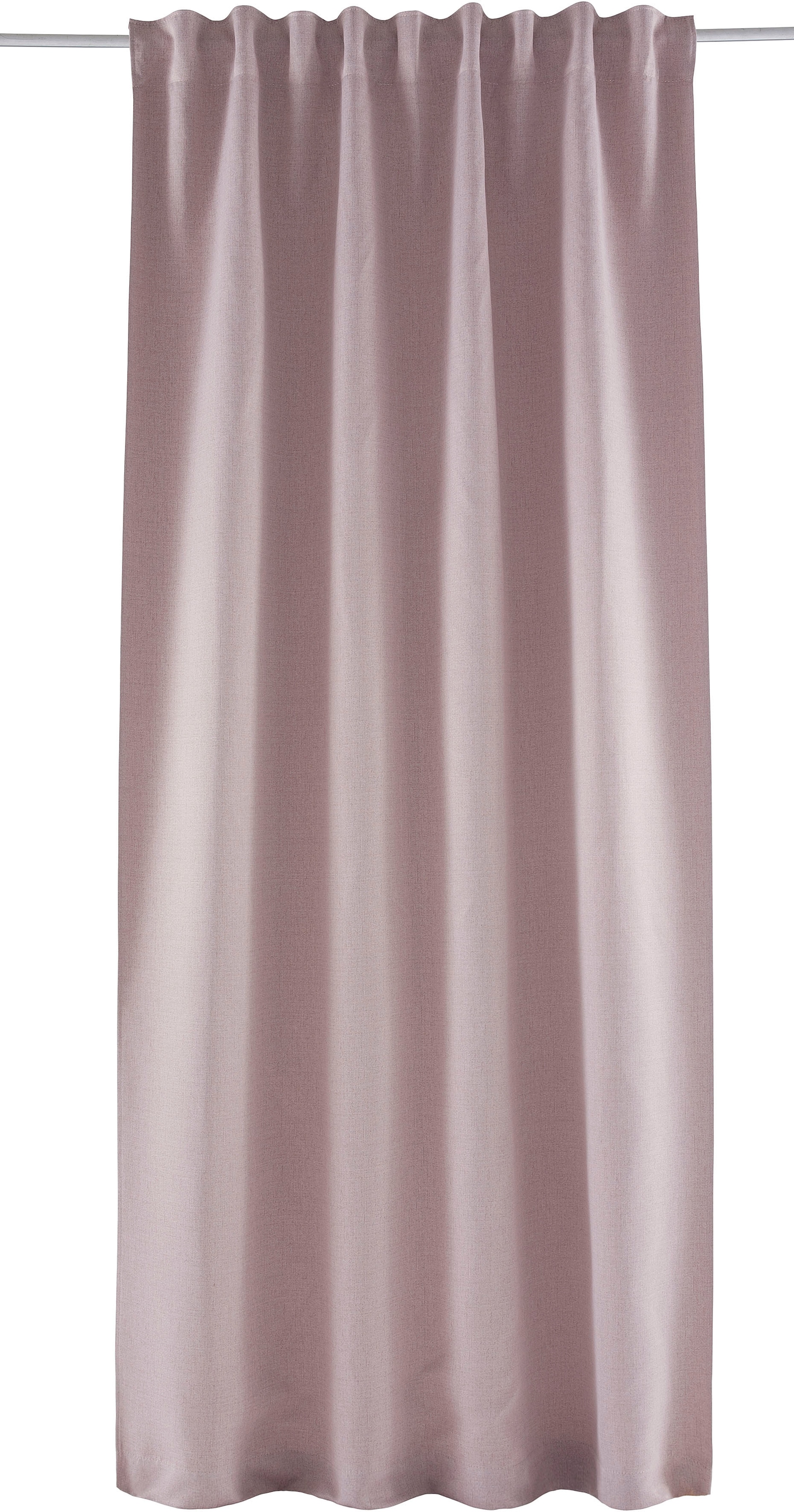 my home Vorhang »LONDON« verdeckte Schlaufen 1 Stk. tlg. Sicht- und Lichtschutz, 135 x 235cm,Melange-Optik,