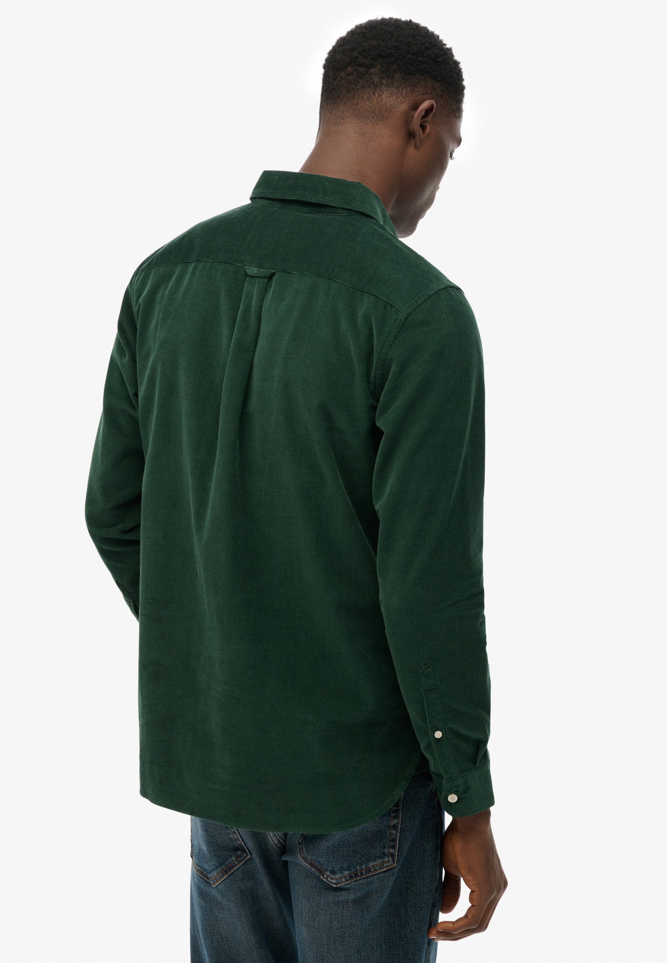 Superdry Langarmhemd »CLASSIC NEEDLE CORD SHIRT«
