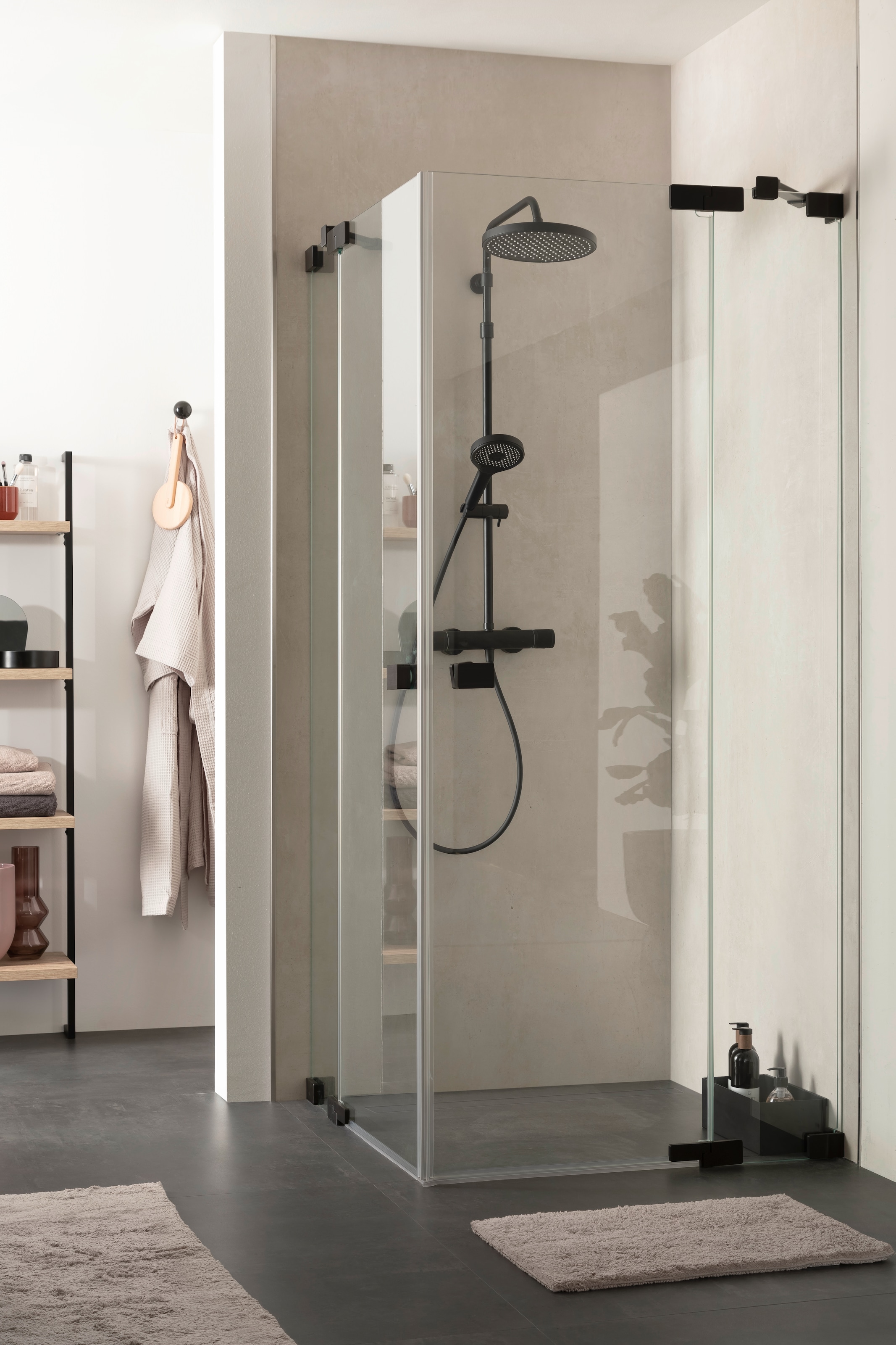 SCHÖNER WOHNEN-Kollektion Tapis de bain »Bahamas  Uni« Höhe 30 mm compatible chauffage au sol utilisable des deux côtés