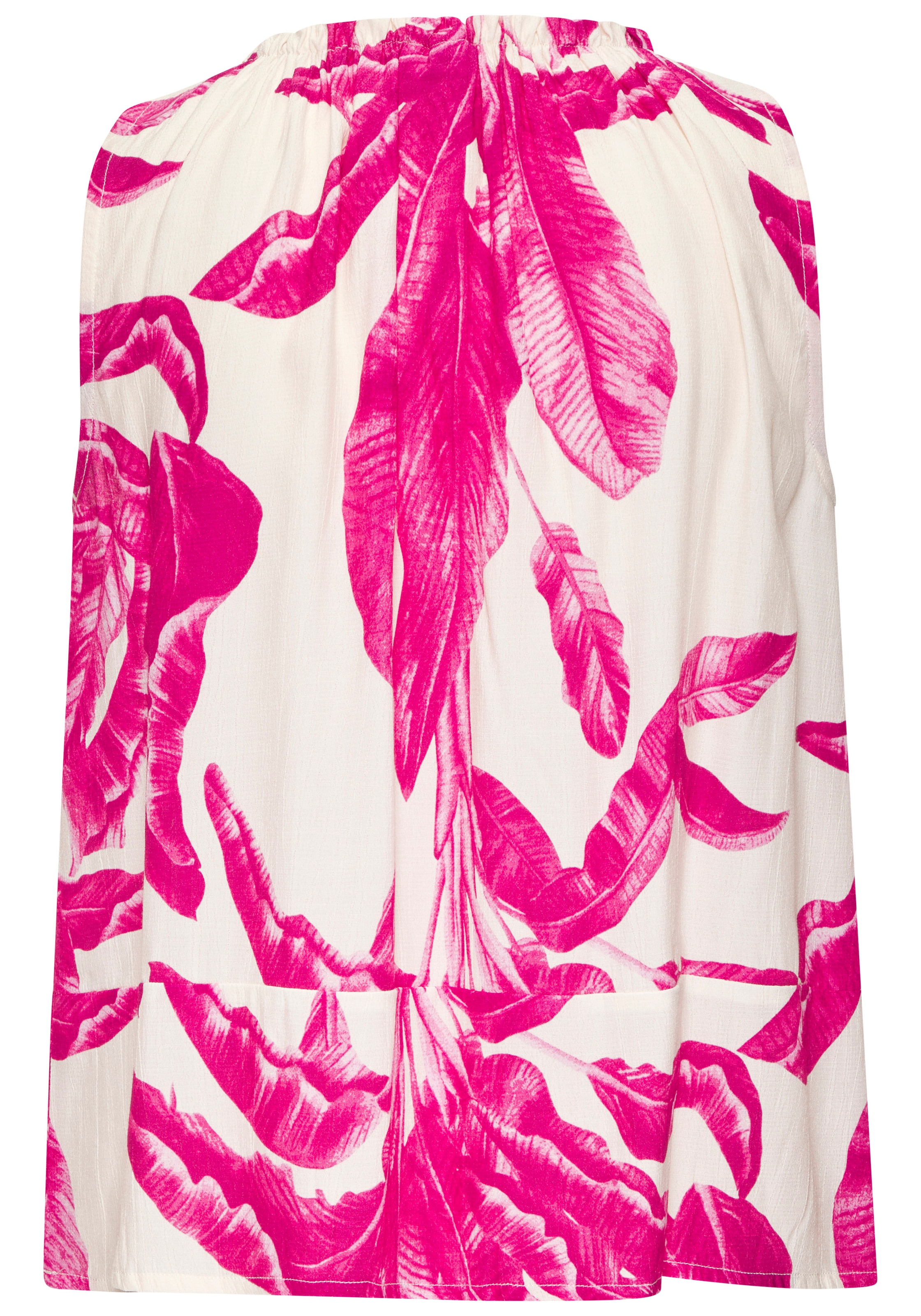 LASCANA Top de plage in sommerlichem Allover-Print